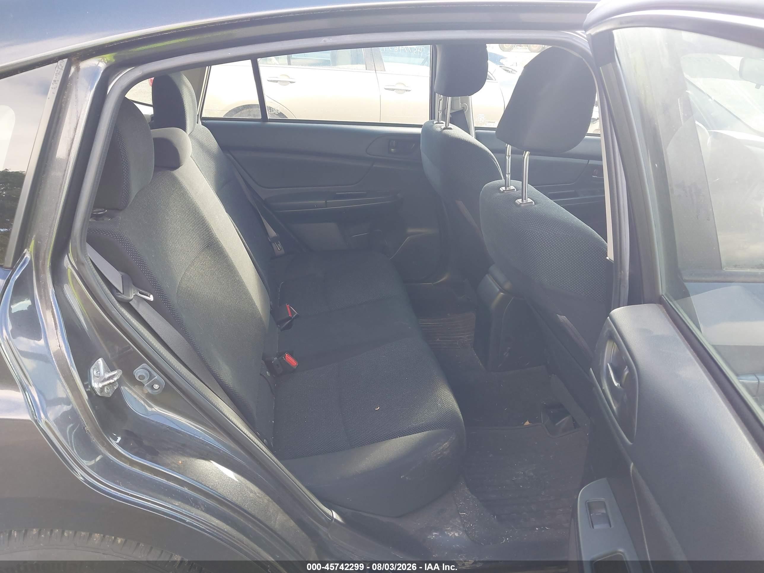 2014 Subaru Impreza 2.0i Black vin: JF1GPAA6XE8299739