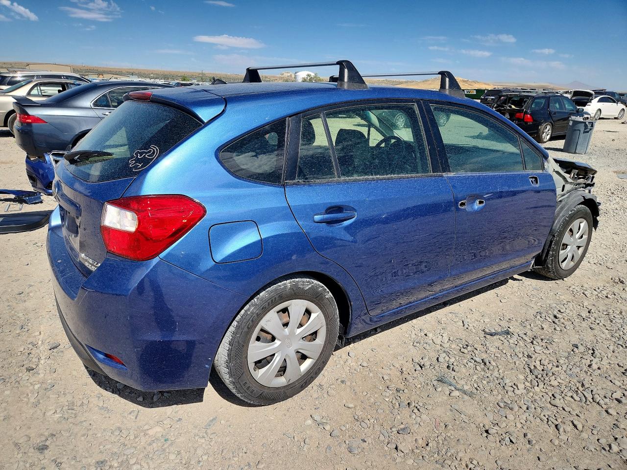 2014 Subaru Impreza Синий vin: JF1GPAA6XE8338331