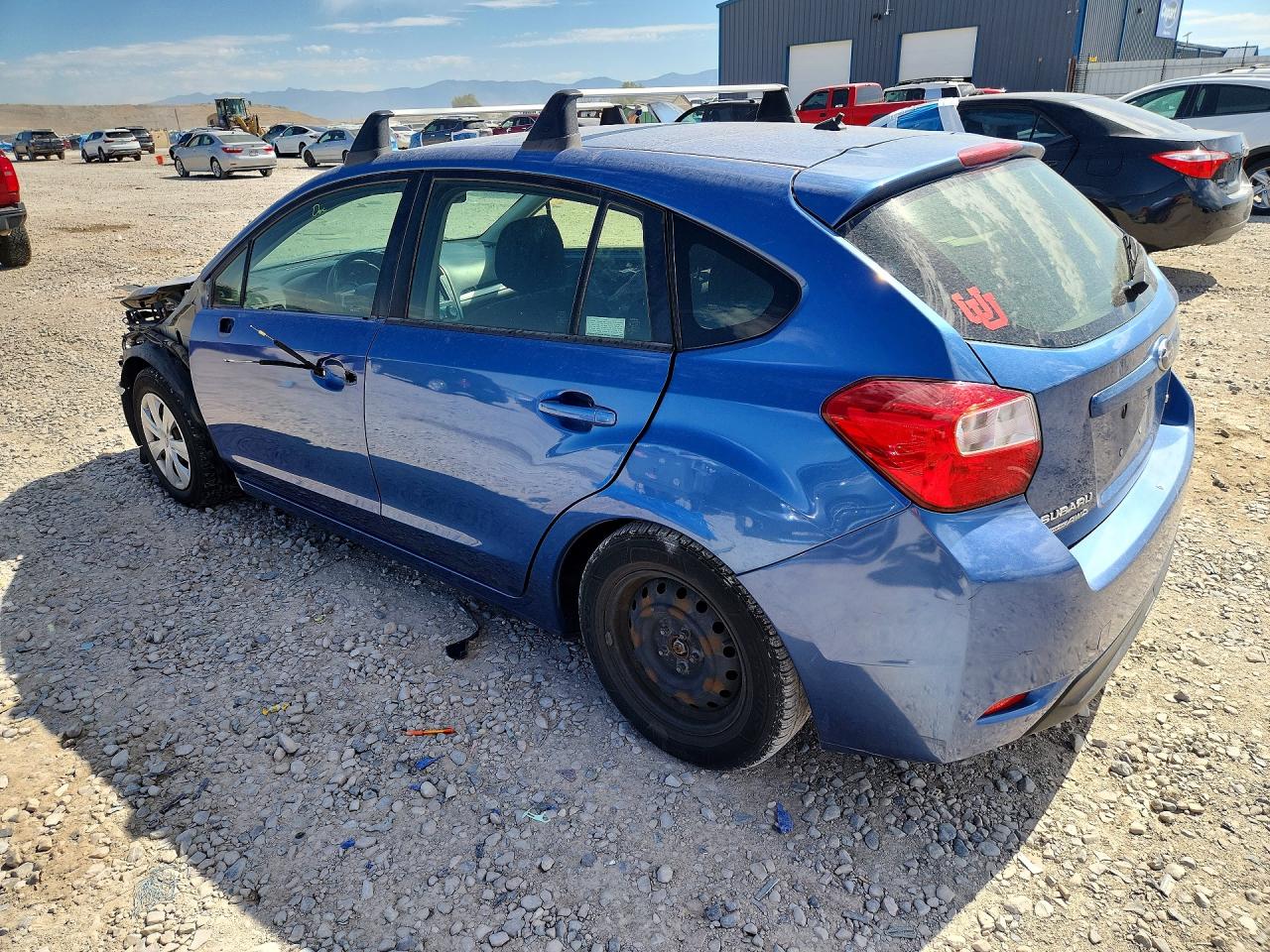 2014 Subaru Impreza Синий vin: JF1GPAA6XE8338331