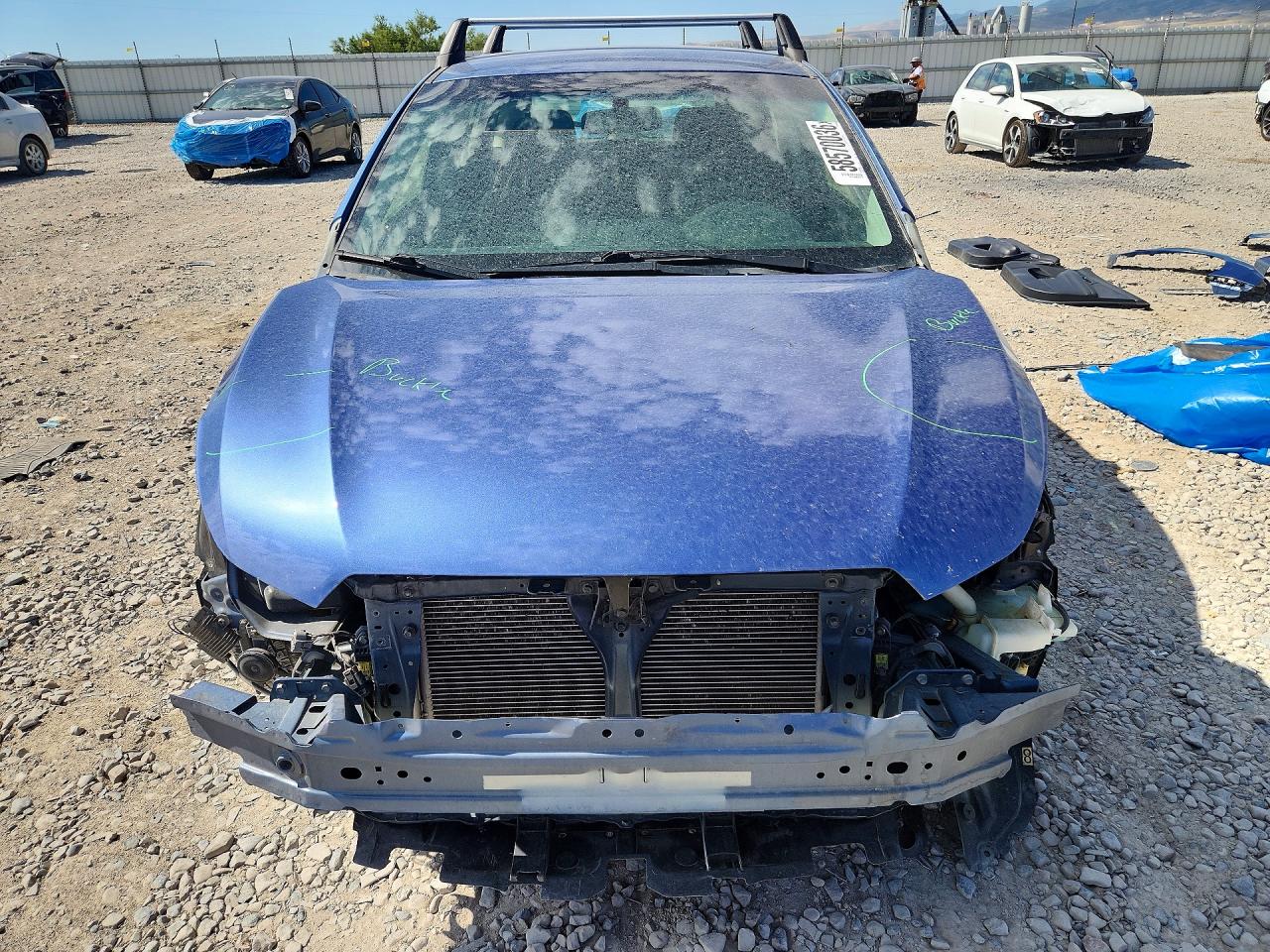 2014 Subaru Impreza Синий vin: JF1GPAA6XE8338331