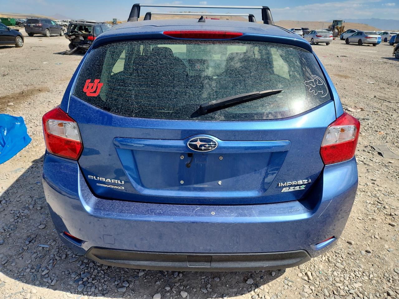 2014 Subaru Impreza Синий vin: JF1GPAA6XE8338331