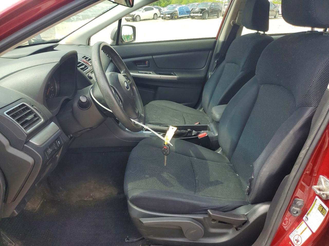2015 Subaru Impreza Red vin: JF1GPAA6XF8251322