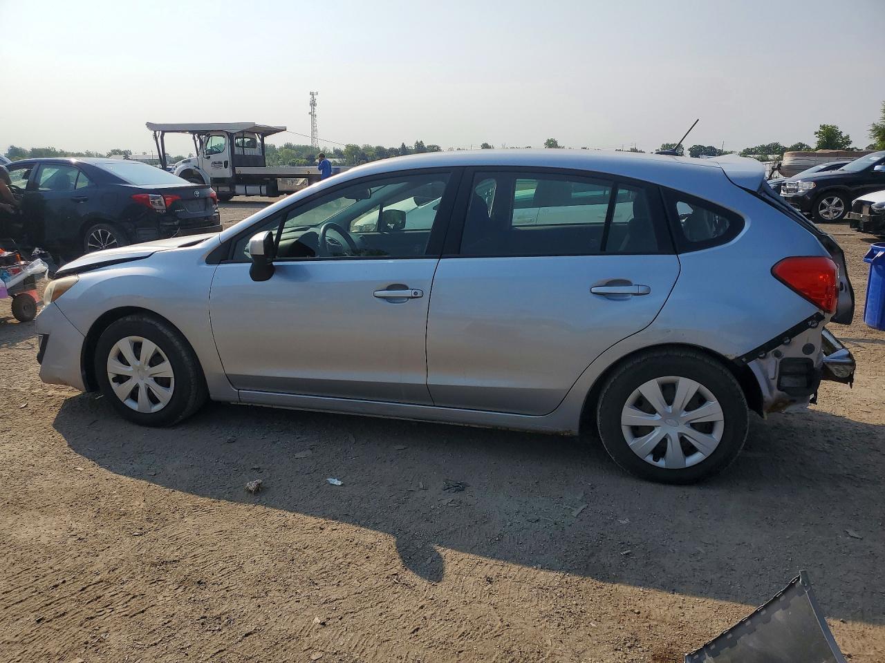 2015 Subaru Impreza Серебряный vin: JF1GPAA6XF8279511