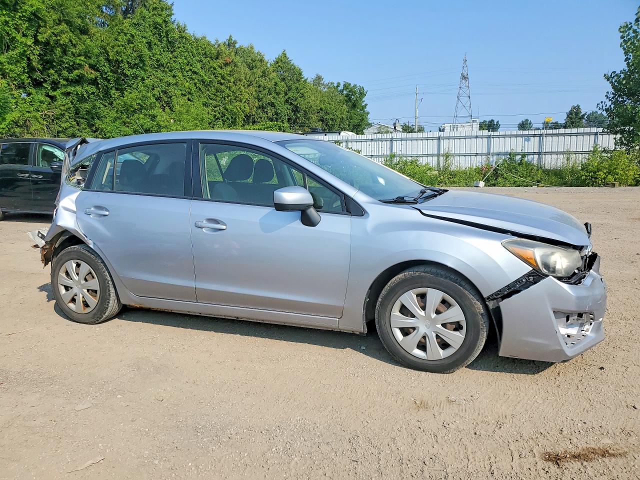 2015 Subaru Impreza Серебряный vin: JF1GPAA6XF8279511