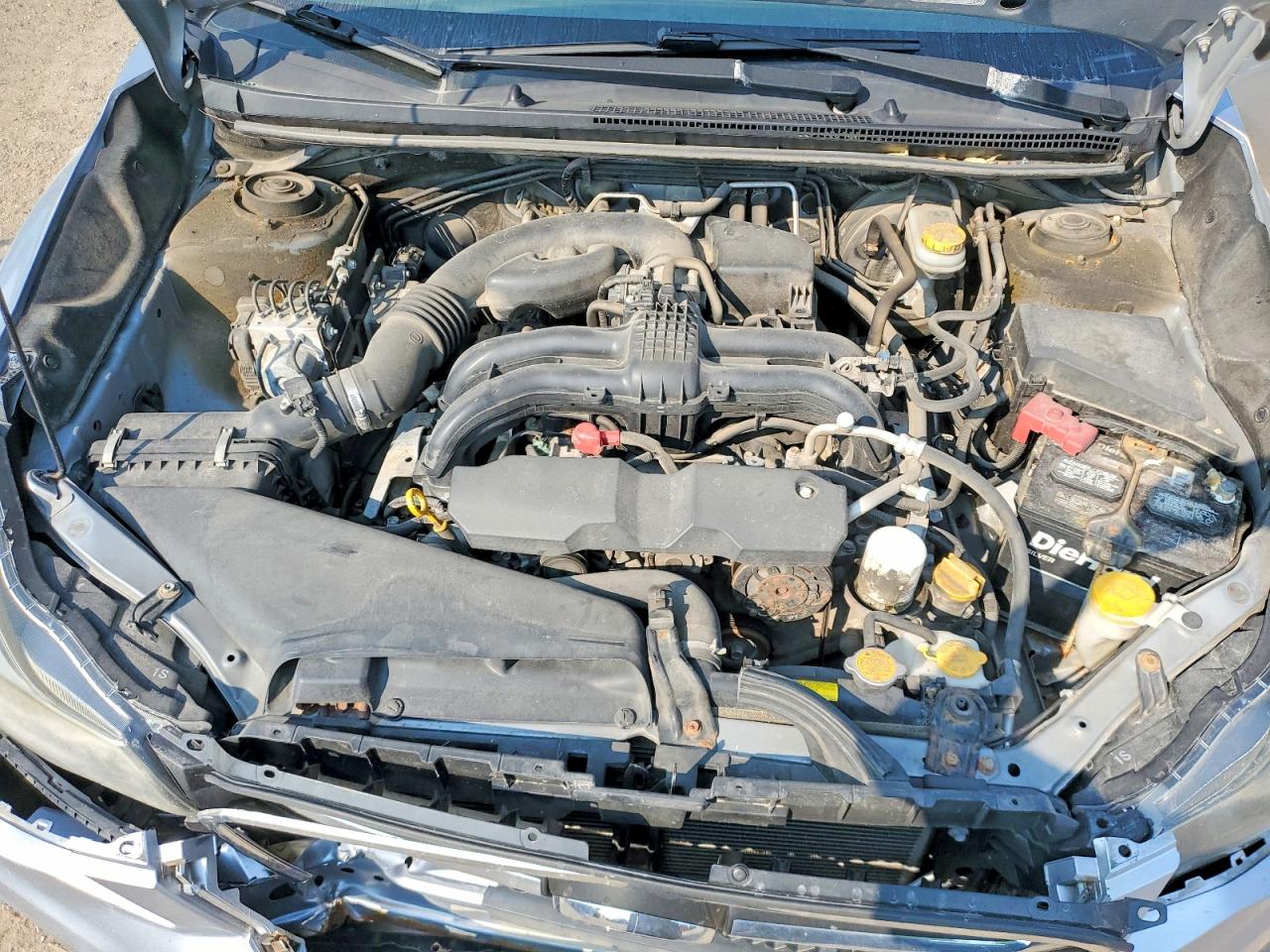 2015 Subaru Impreza Серебряный vin: JF1GPAA6XF8279511