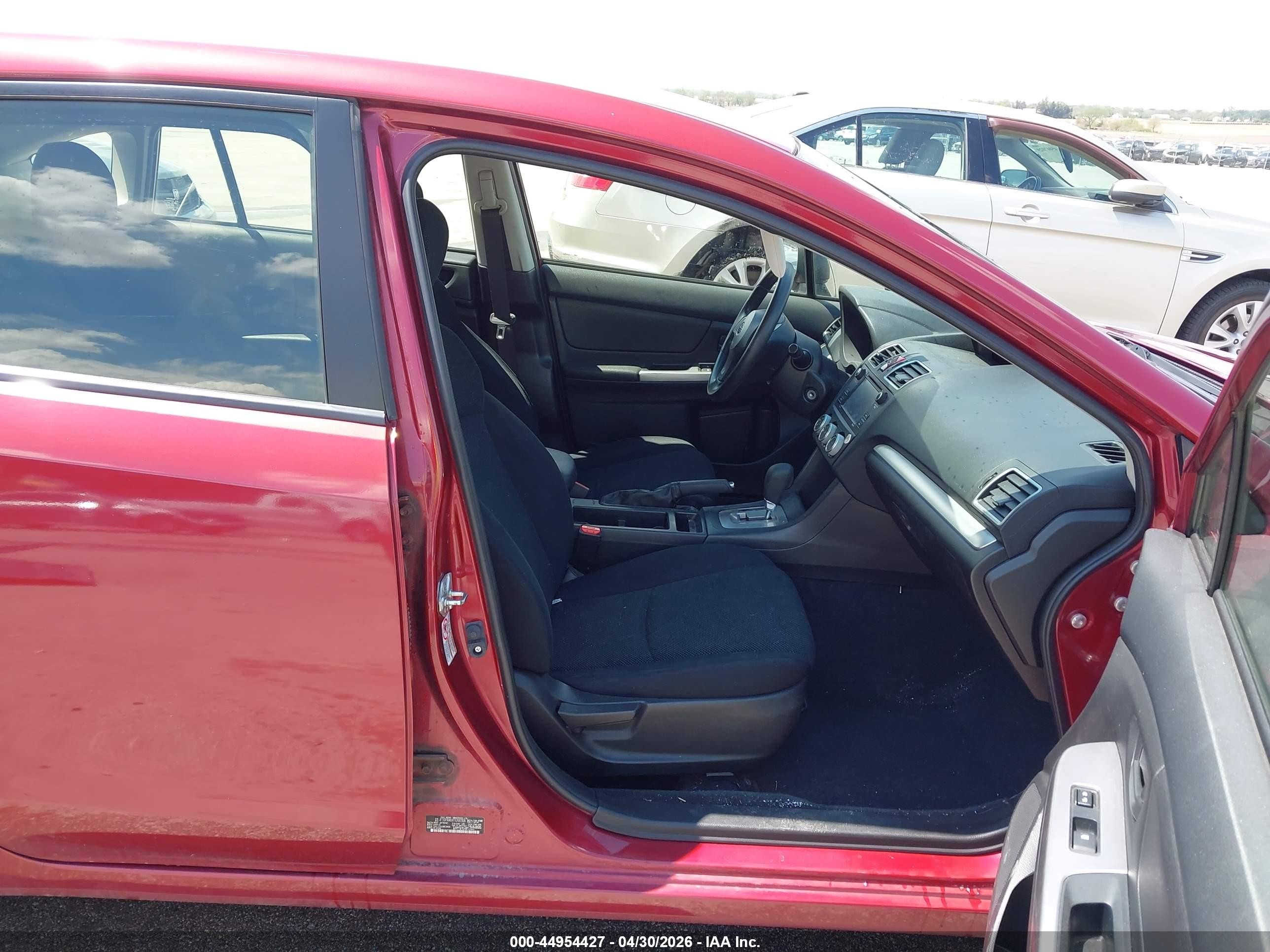 2015 Subaru Impreza 2.0i Red vin: JF1GPAA6XFH200368
