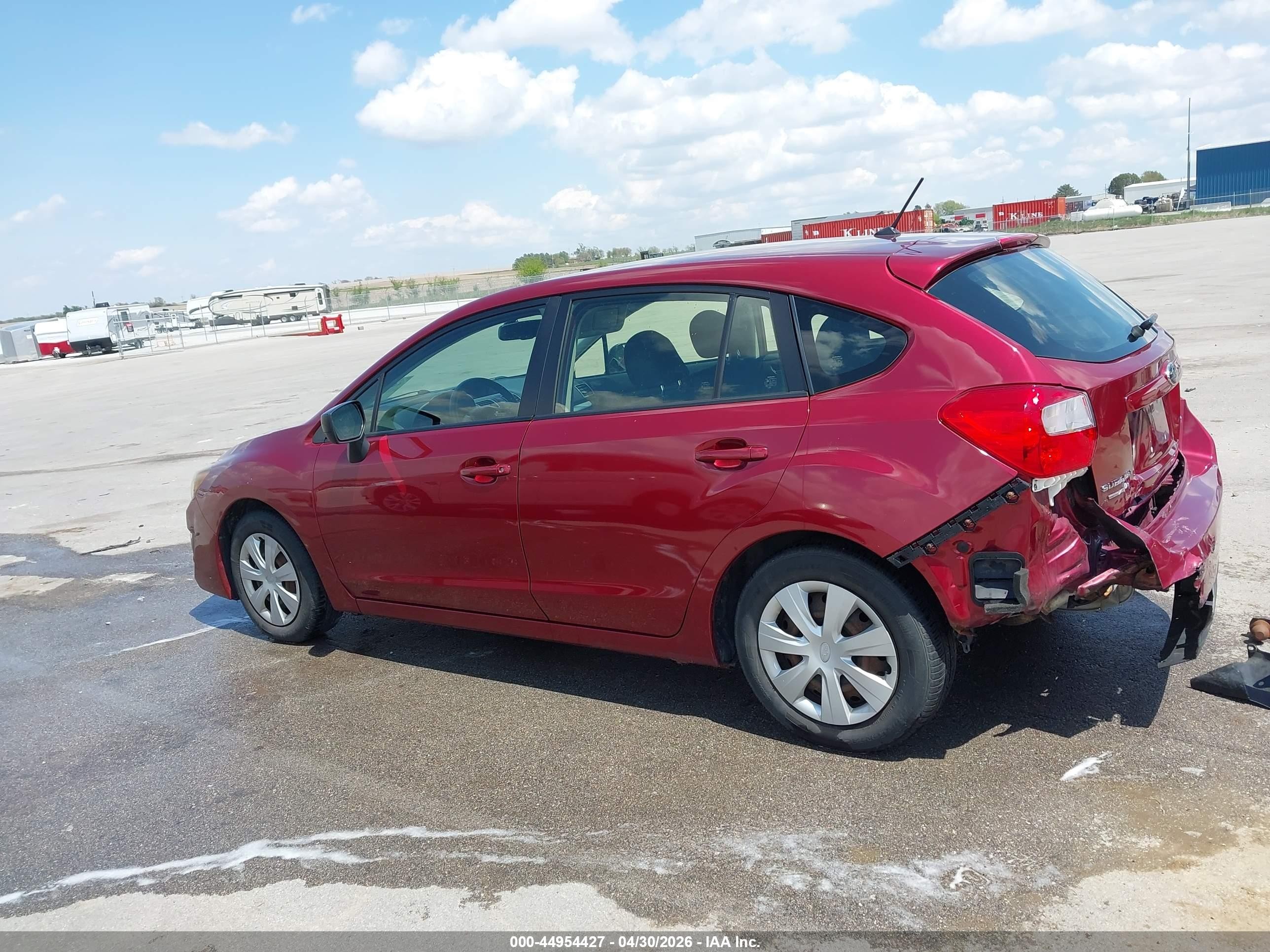 2015 Subaru Impreza 2.0i Red vin: JF1GPAA6XFH200368
