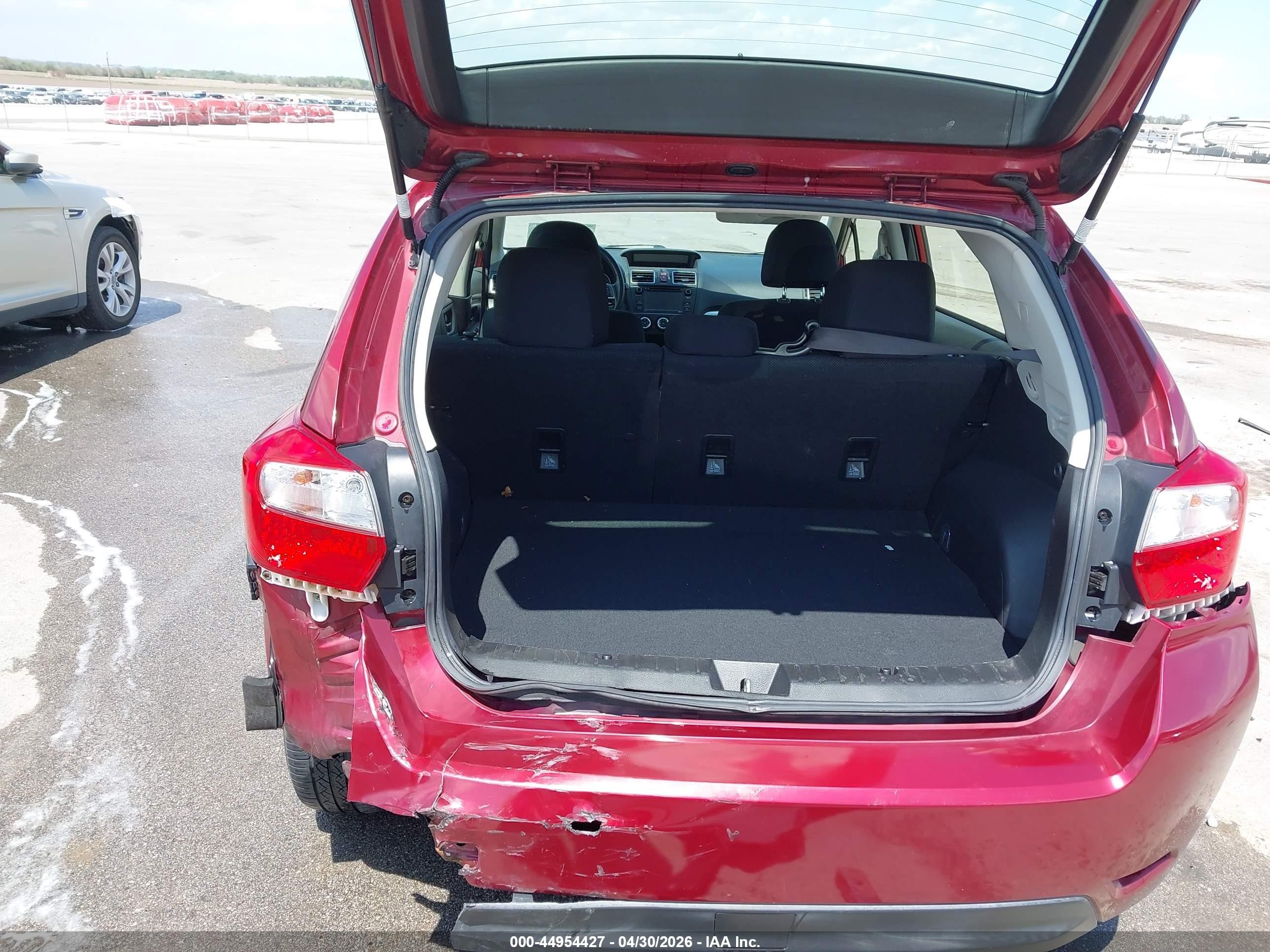 2015 Subaru Impreza 2.0i Red vin: JF1GPAA6XFH200368