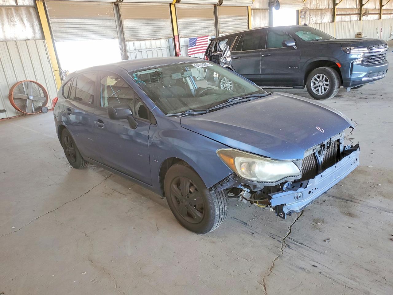 2015 Subaru Impreza Blue vin: JF1GPAA6XFH272879