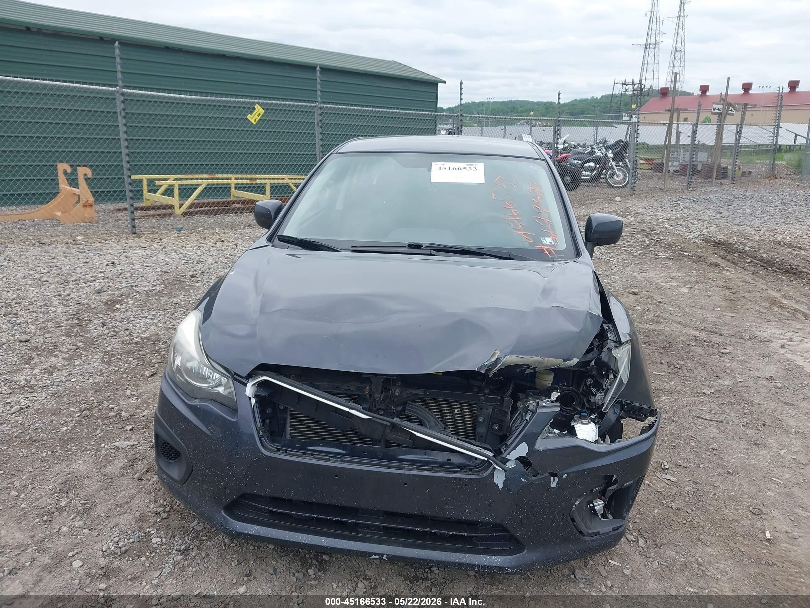 2013 Subaru Impreza 2.0i Premium Серый vin: JF1GPAB61DH835913