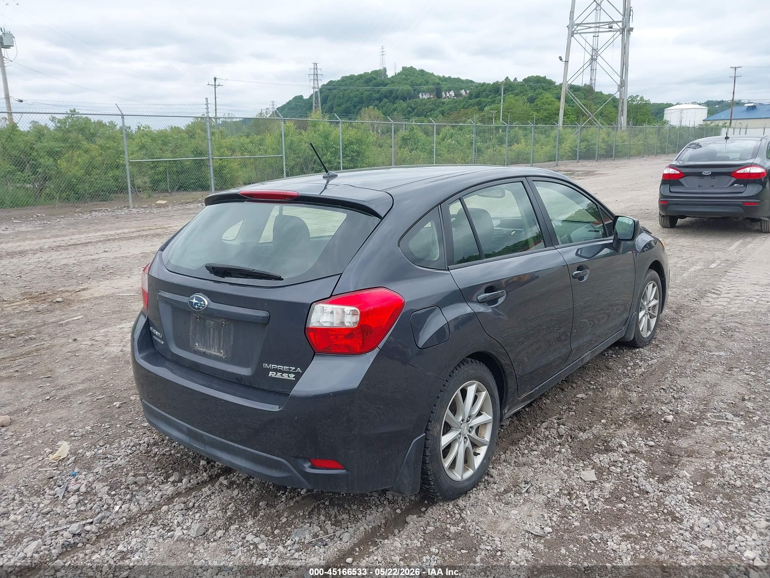 2013 Subaru Impreza 2.0i Premium Серый vin: JF1GPAB61DH835913