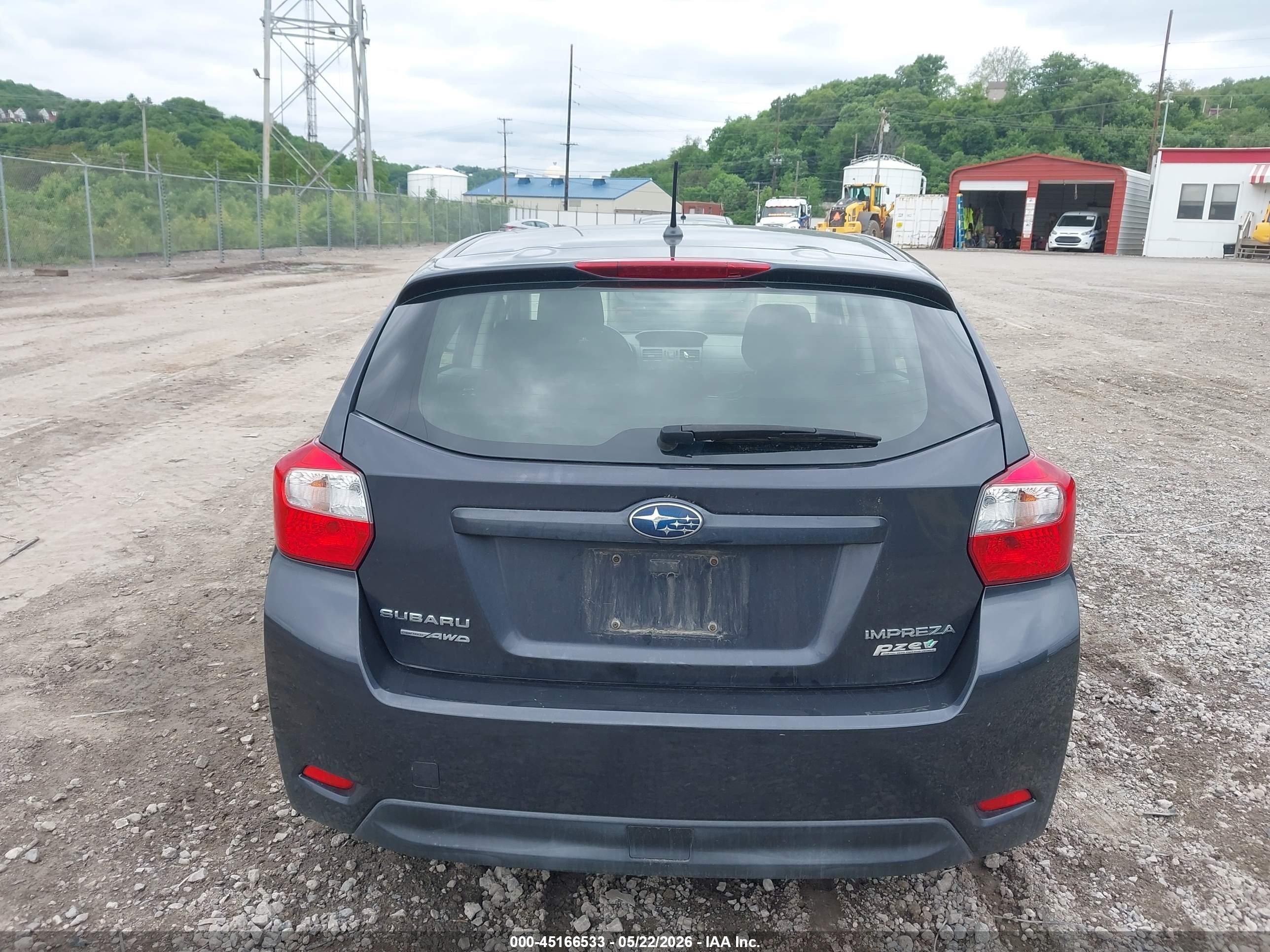 2013 Subaru Impreza 2.0i Premium Серый vin: JF1GPAB61DH835913