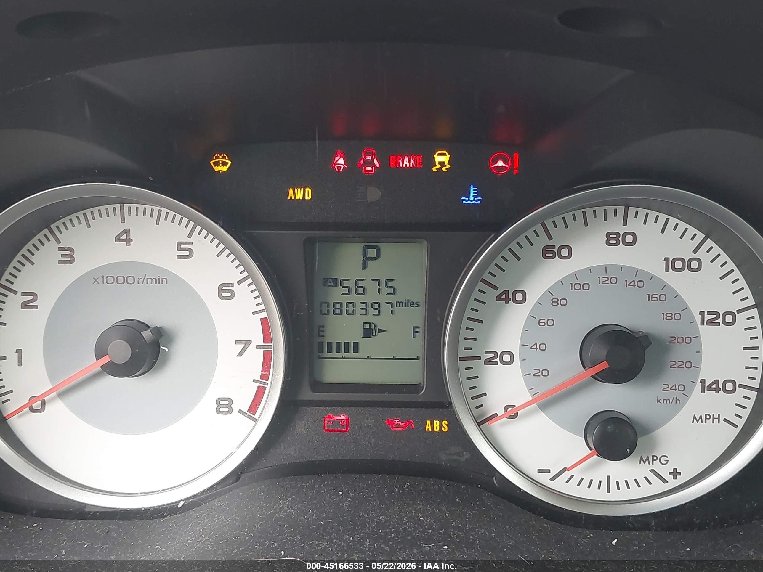 2013 Subaru Impreza 2.0i Premium Серый vin: JF1GPAB61DH835913