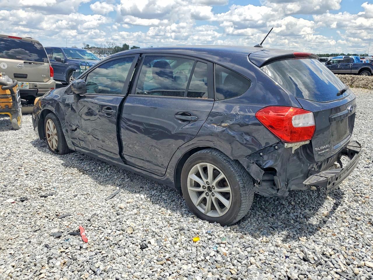 2012 Subaru Impreza Premium W/co Gray vin: JF1GPAB63CH243895