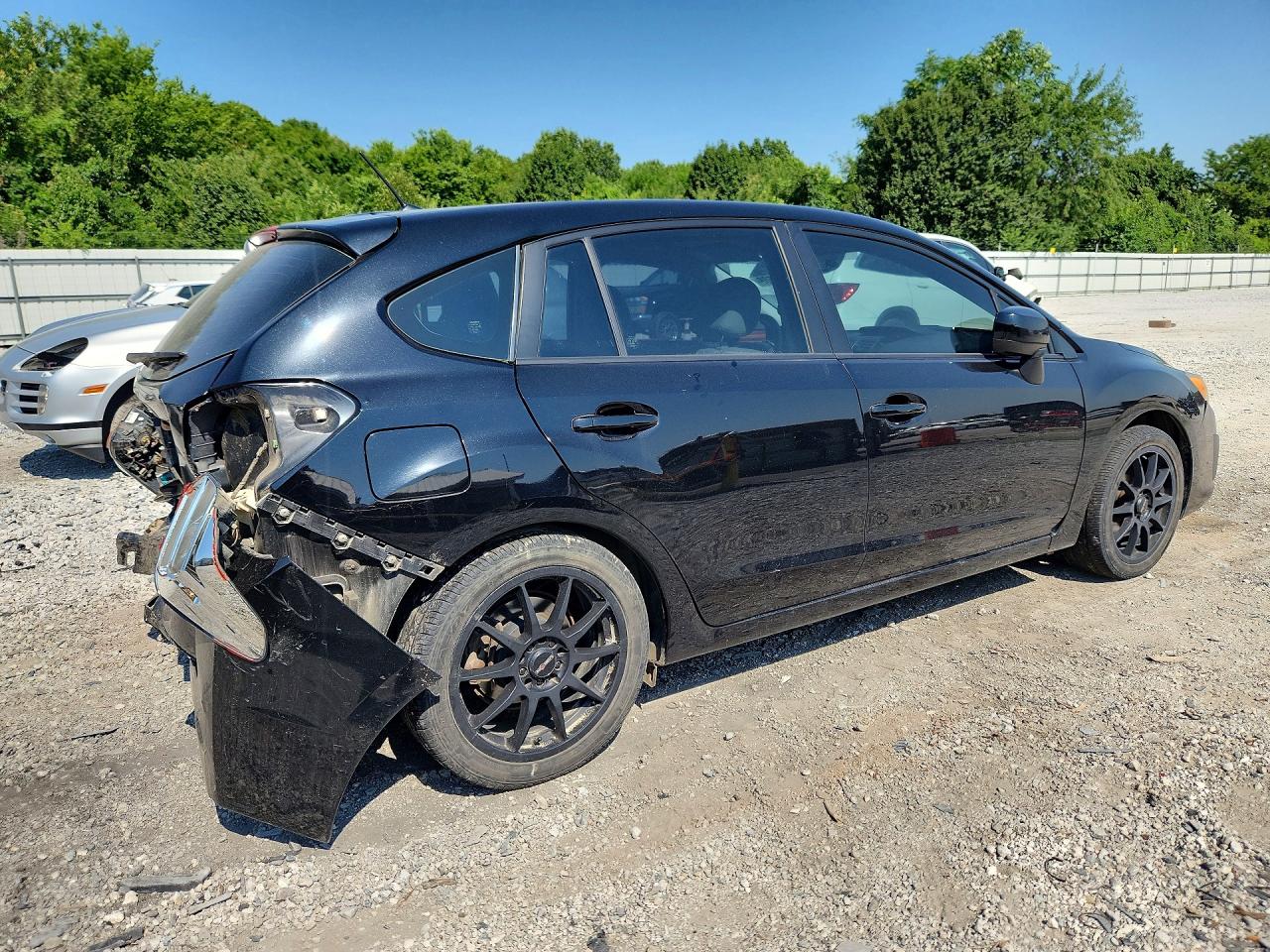 2014 Subaru Impreza Premium Black vin: JF1GPAB65EH208438