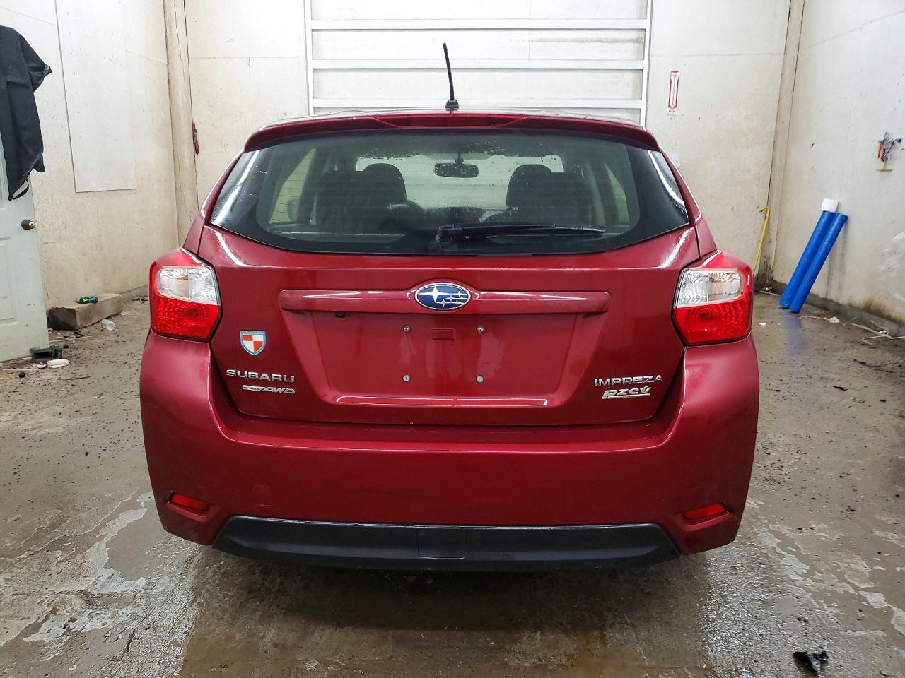 2016 Subaru Impreza Premium Maroon vin: JF1GPAB66G8326243