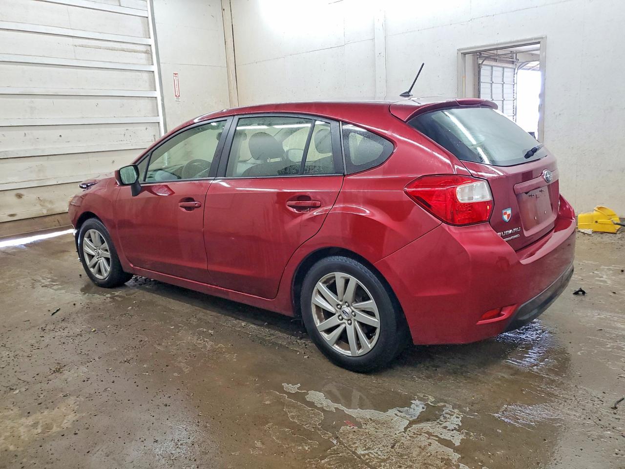 2016 Subaru Impreza Premium Maroon vin: JF1GPAB66G8326243