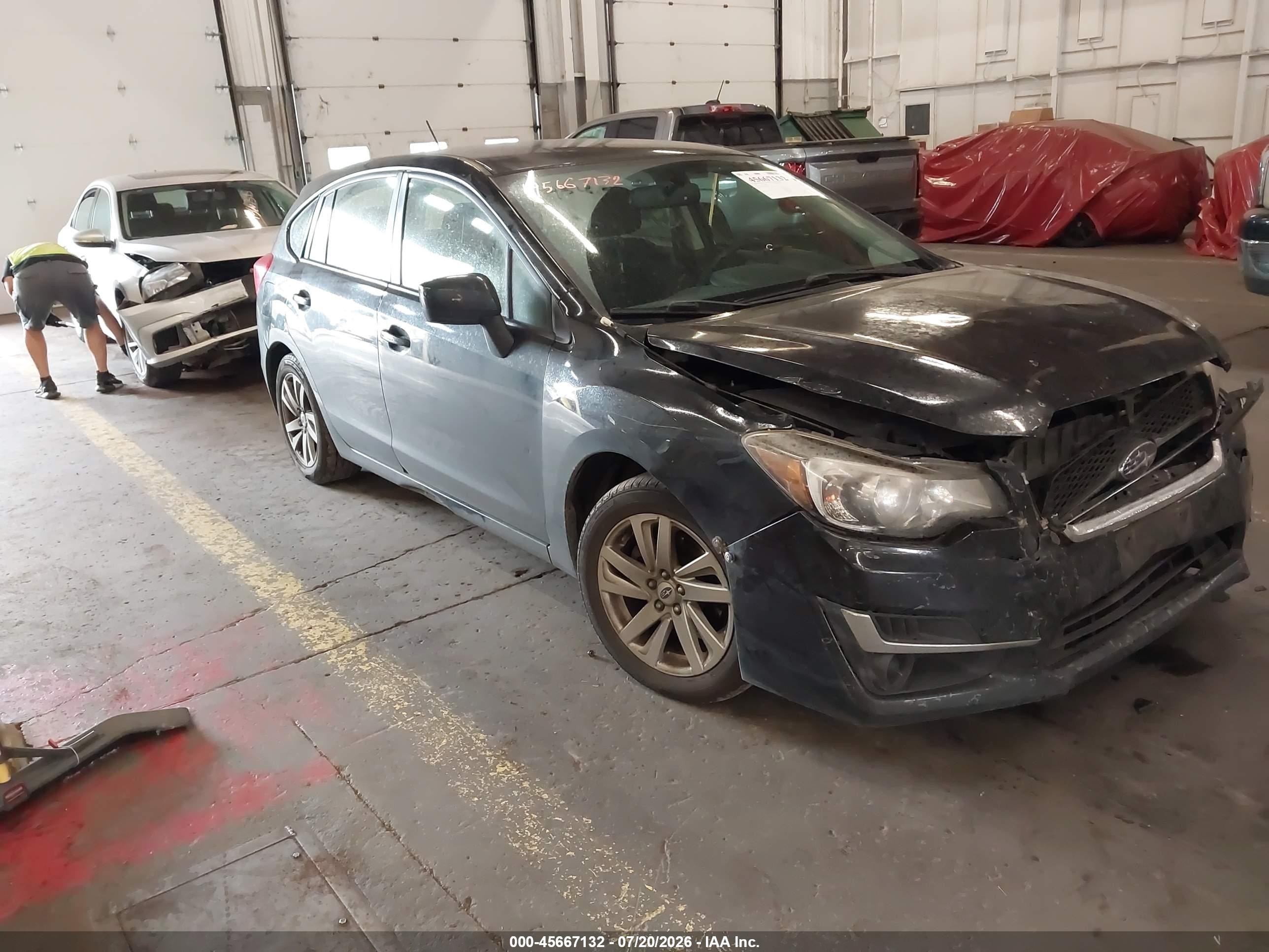 2016 Subaru Impreza 2.0i Premium Black vin: JF1GPAB69G8269827