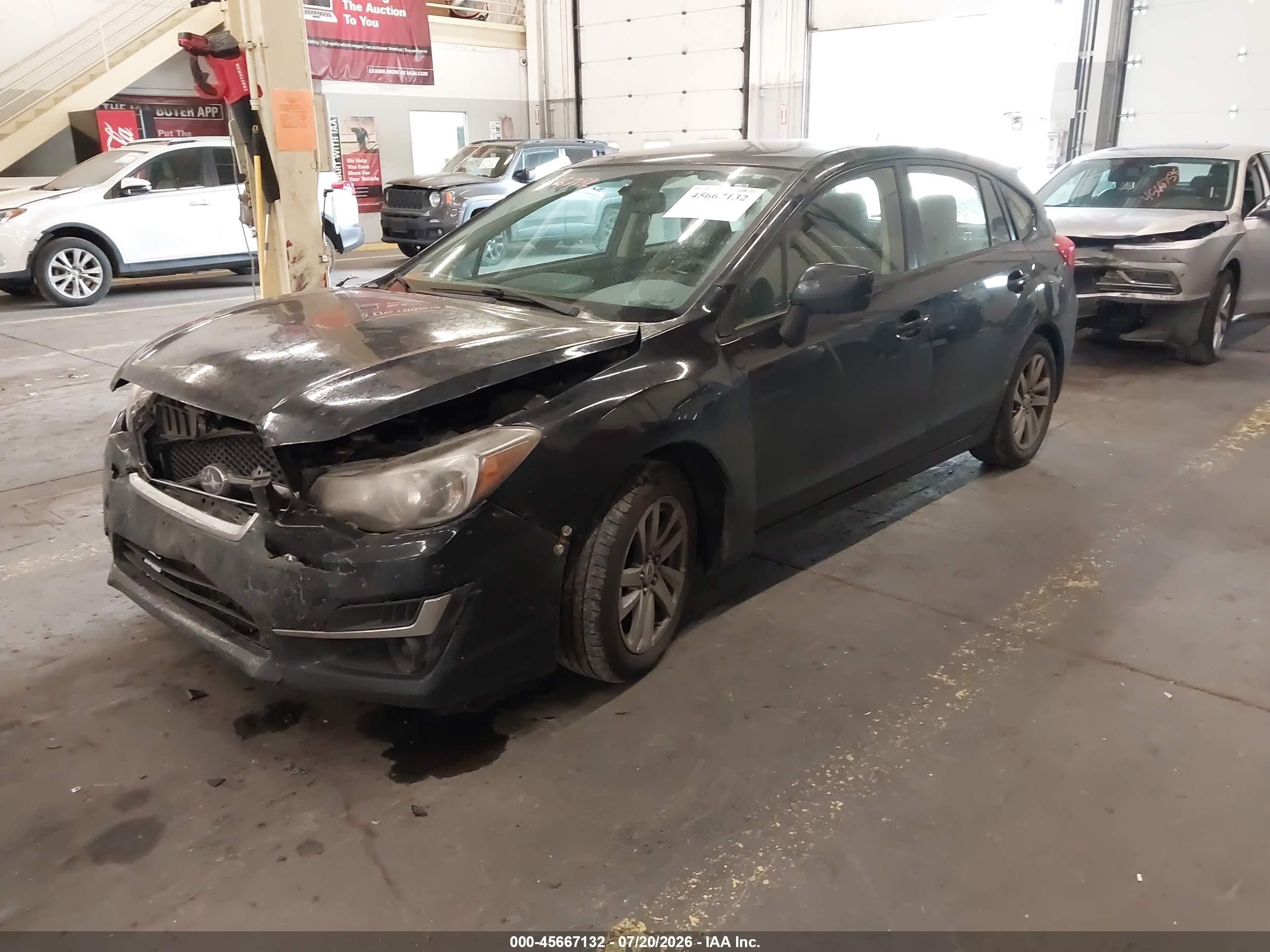 2016 Subaru Impreza 2.0i Premium Black vin: JF1GPAB69G8269827