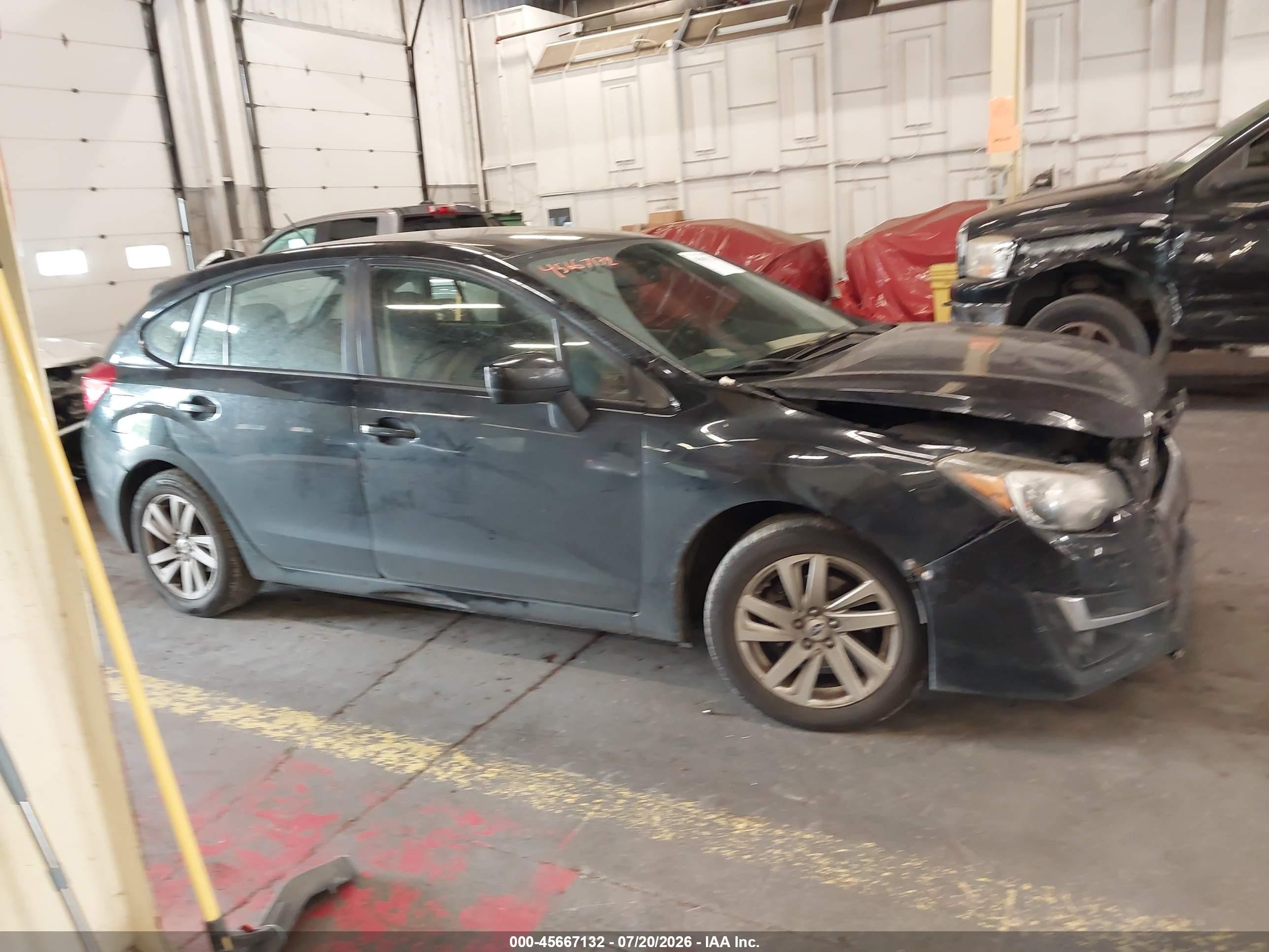 2016 Subaru Impreza 2.0i Premium Black vin: JF1GPAB69G8269827