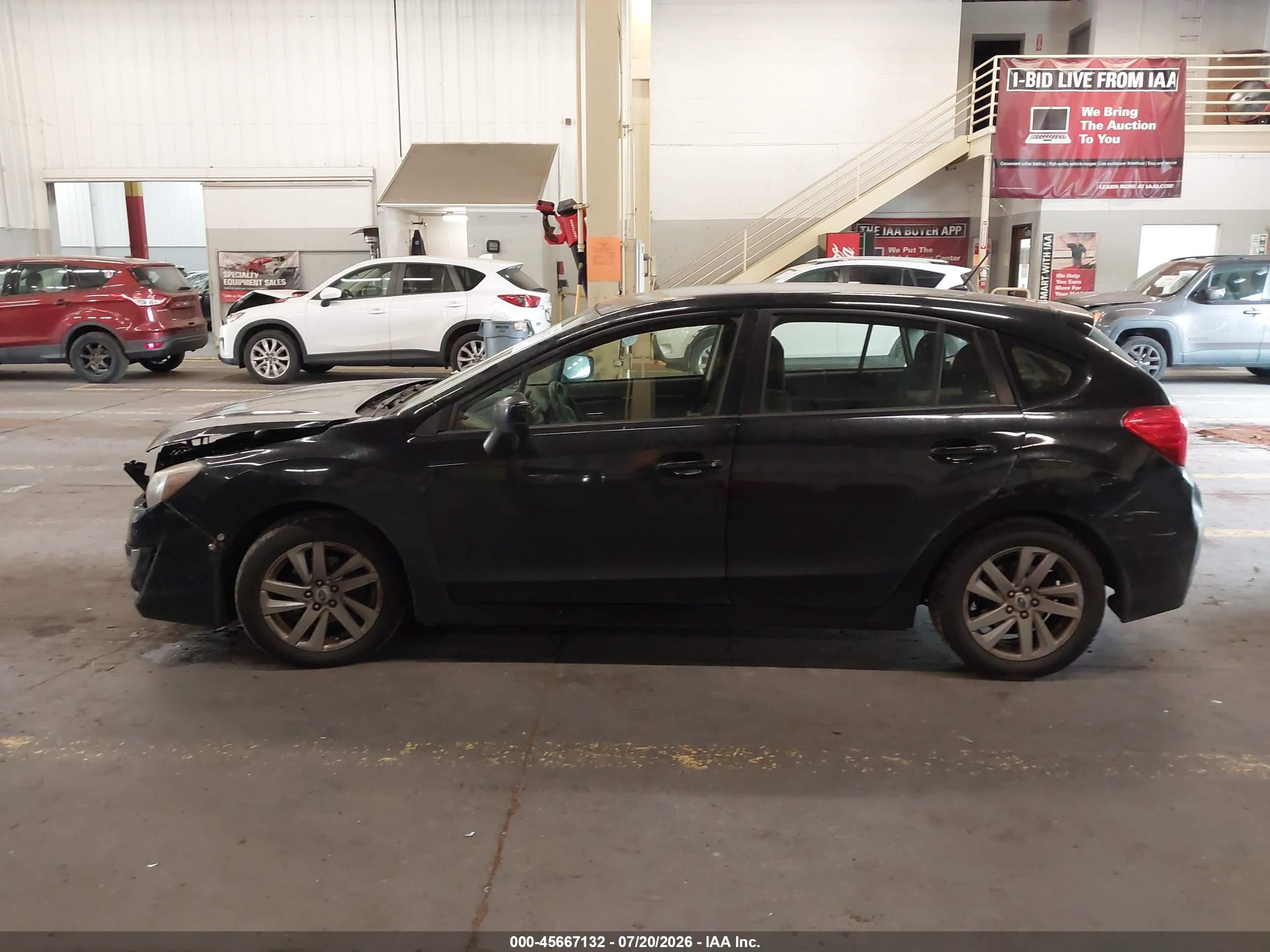 2016 Subaru Impreza 2.0i Premium Black vin: JF1GPAB69G8269827