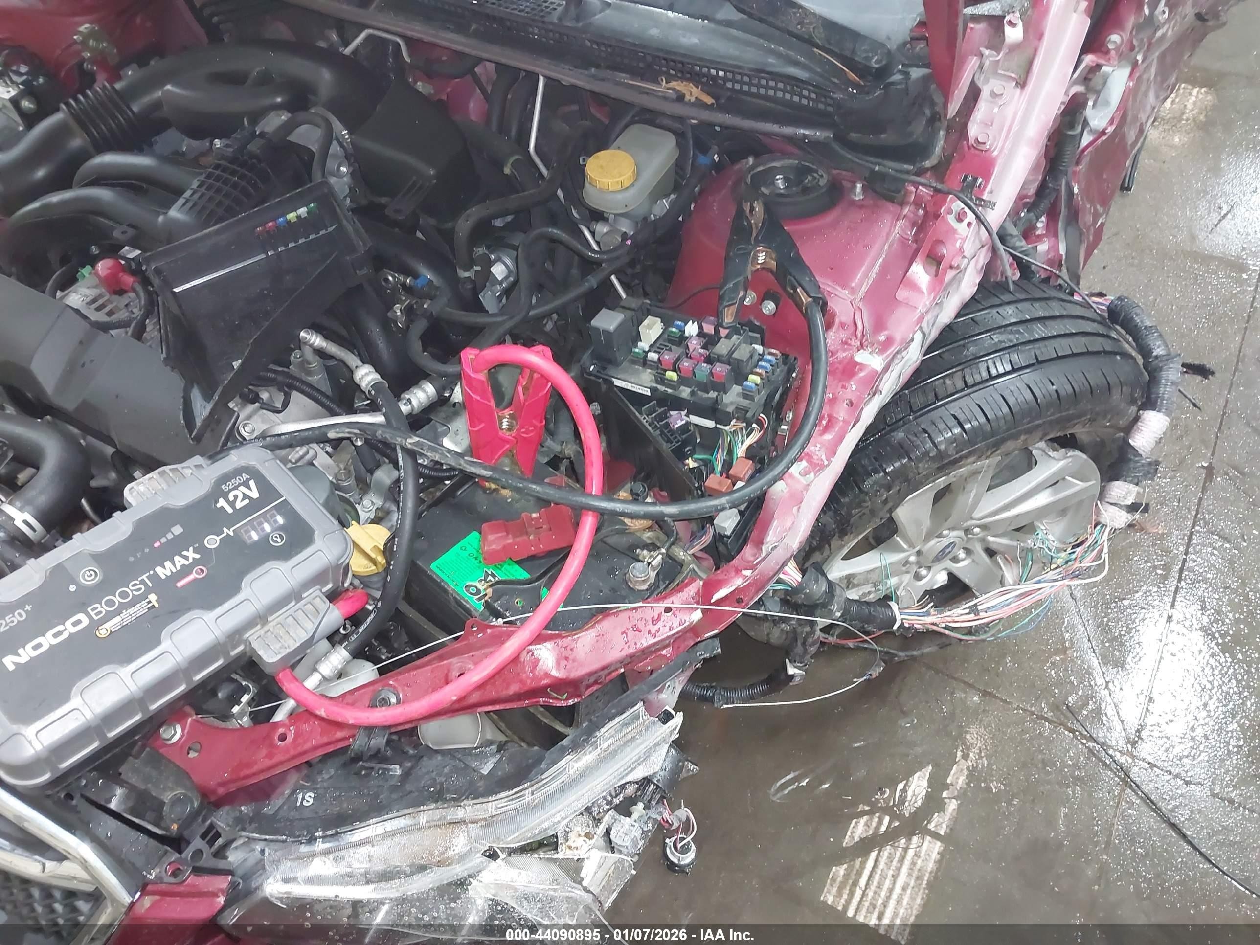 2016 Subaru Impreza 2.0i Premium Red vin: JF1GPAB69G8272257