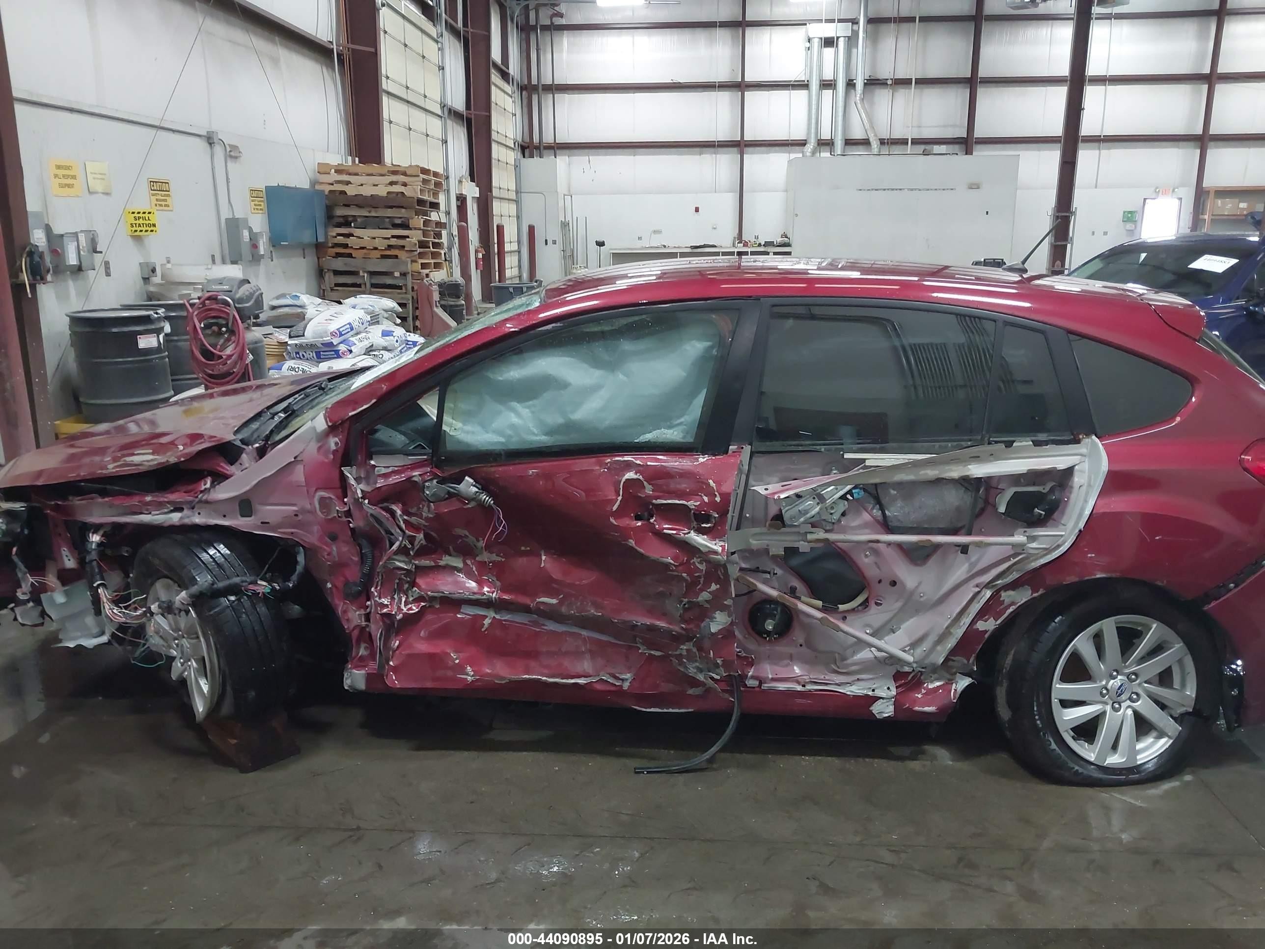 2016 Subaru Impreza 2.0i Premium Red vin: JF1GPAB69G8272257