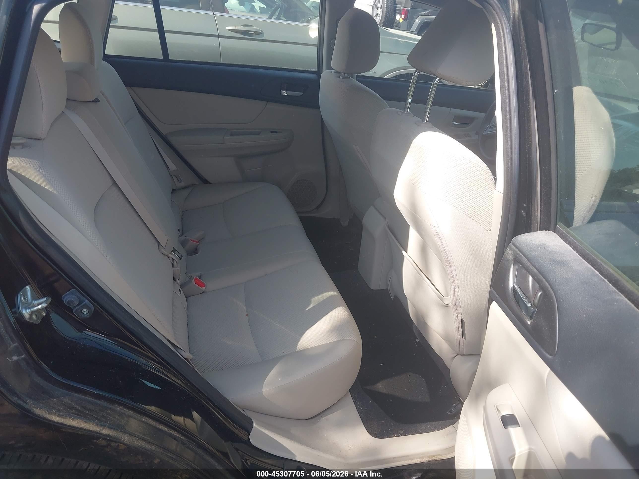 2012 Subaru Impreza 2.0i Premium Black vin: JF1GPAC60CG205495