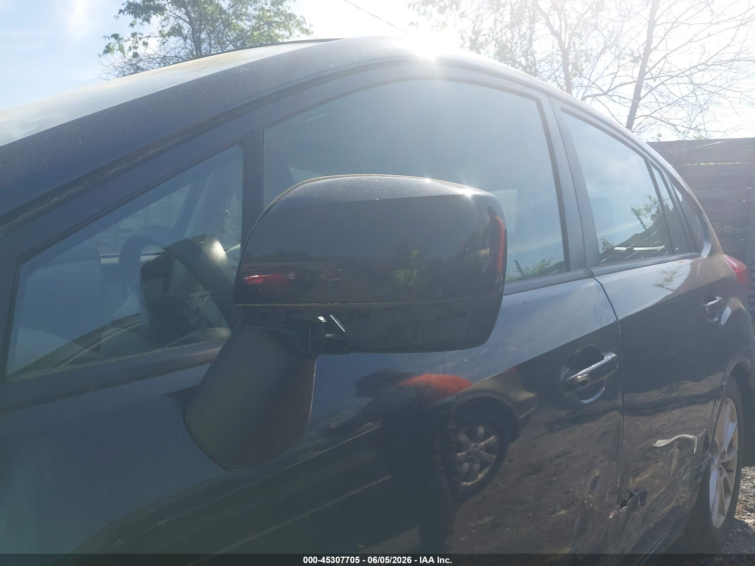 2012 Subaru Impreza 2.0i Premium Black vin: JF1GPAC60CG205495