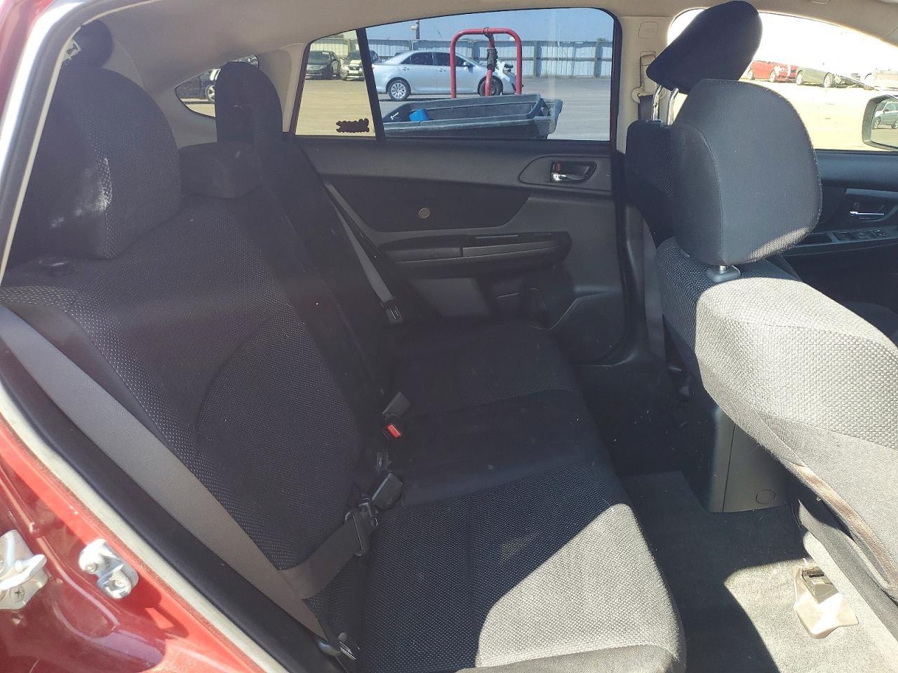 2012 Subaru Impreza Burgundy vin: JF1GPAC60CG210373