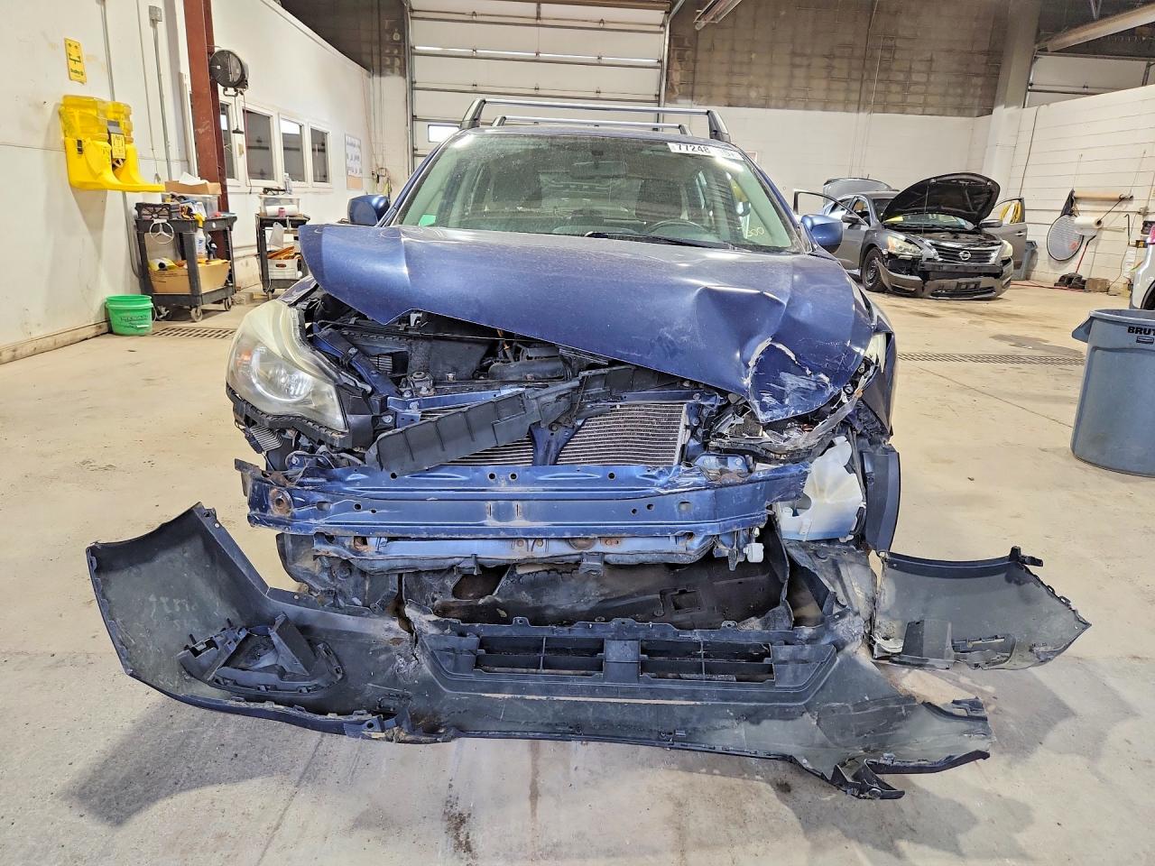 2012 Subaru Impreza Premium Blue vin: JF1GPAC60CH232710