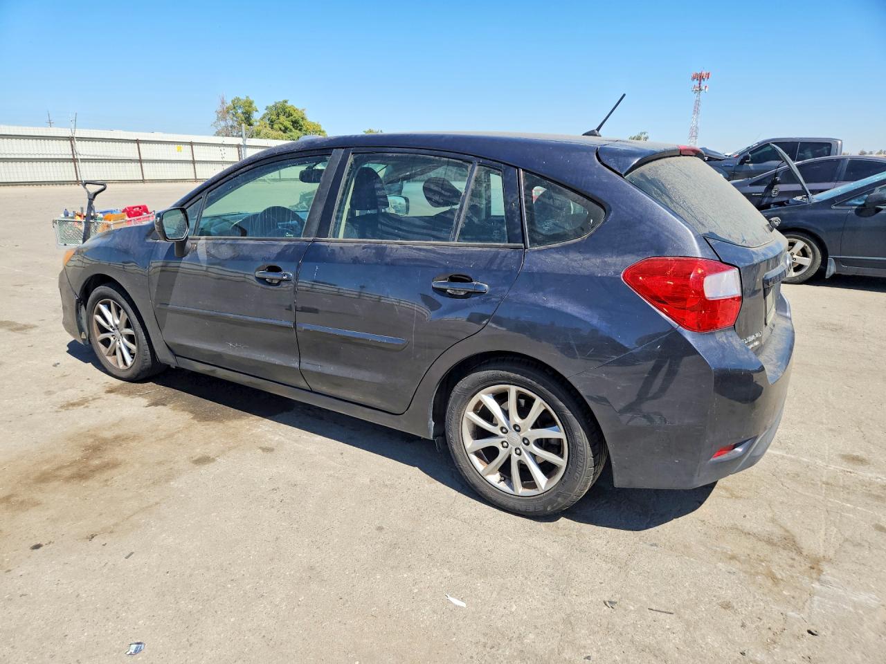 2012 Subaru Impreza Premium Gray vin: JF1GPAC60CH234988