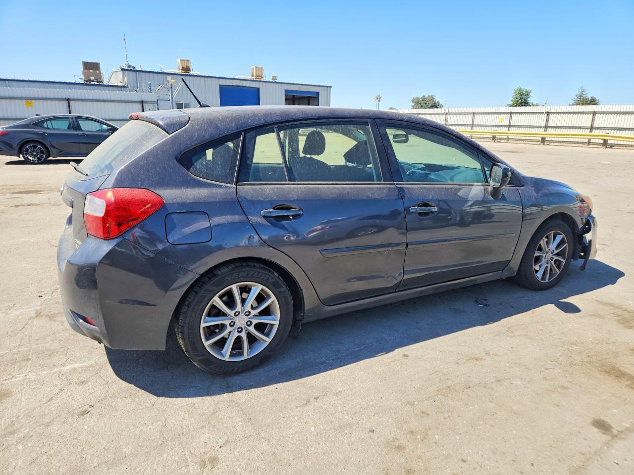 2012 Subaru Impreza Premium Gray vin: JF1GPAC60CH234988