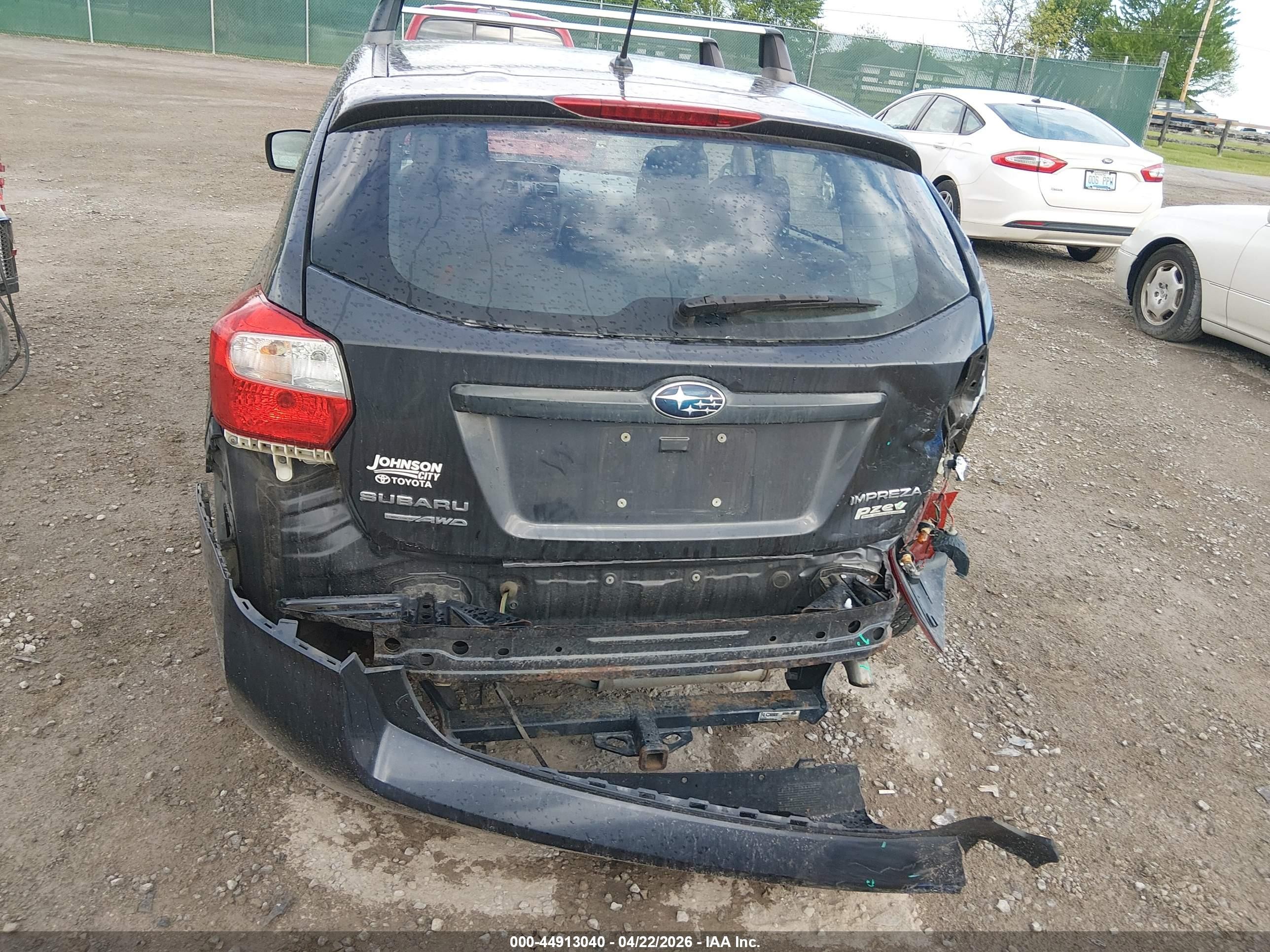 2013 Subaru Impreza 2.0i Premium Blue vin: JF1GPAC60DH208795