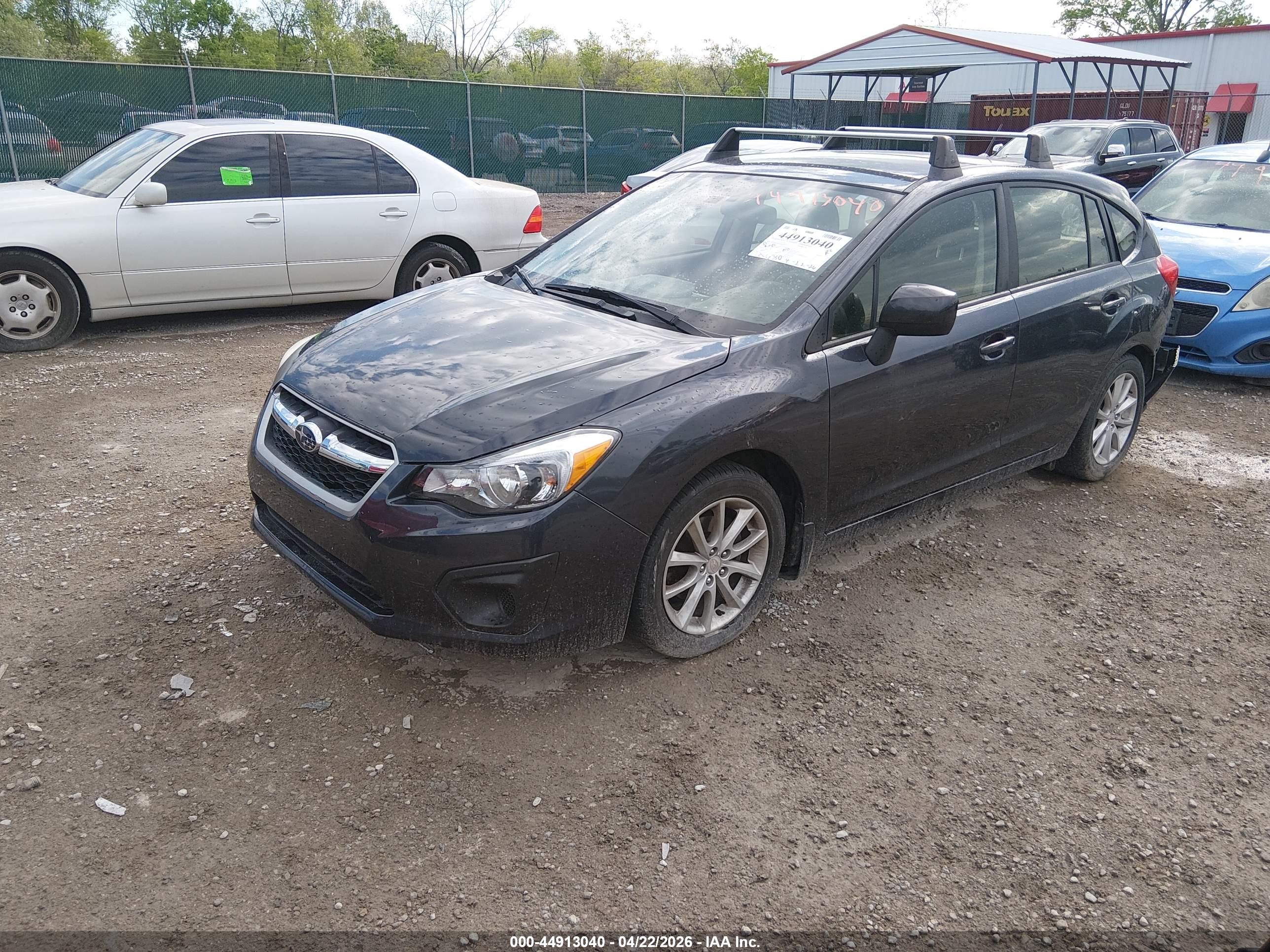 2013 Subaru Impreza 2.0i Premium Blue vin: JF1GPAC60DH208795