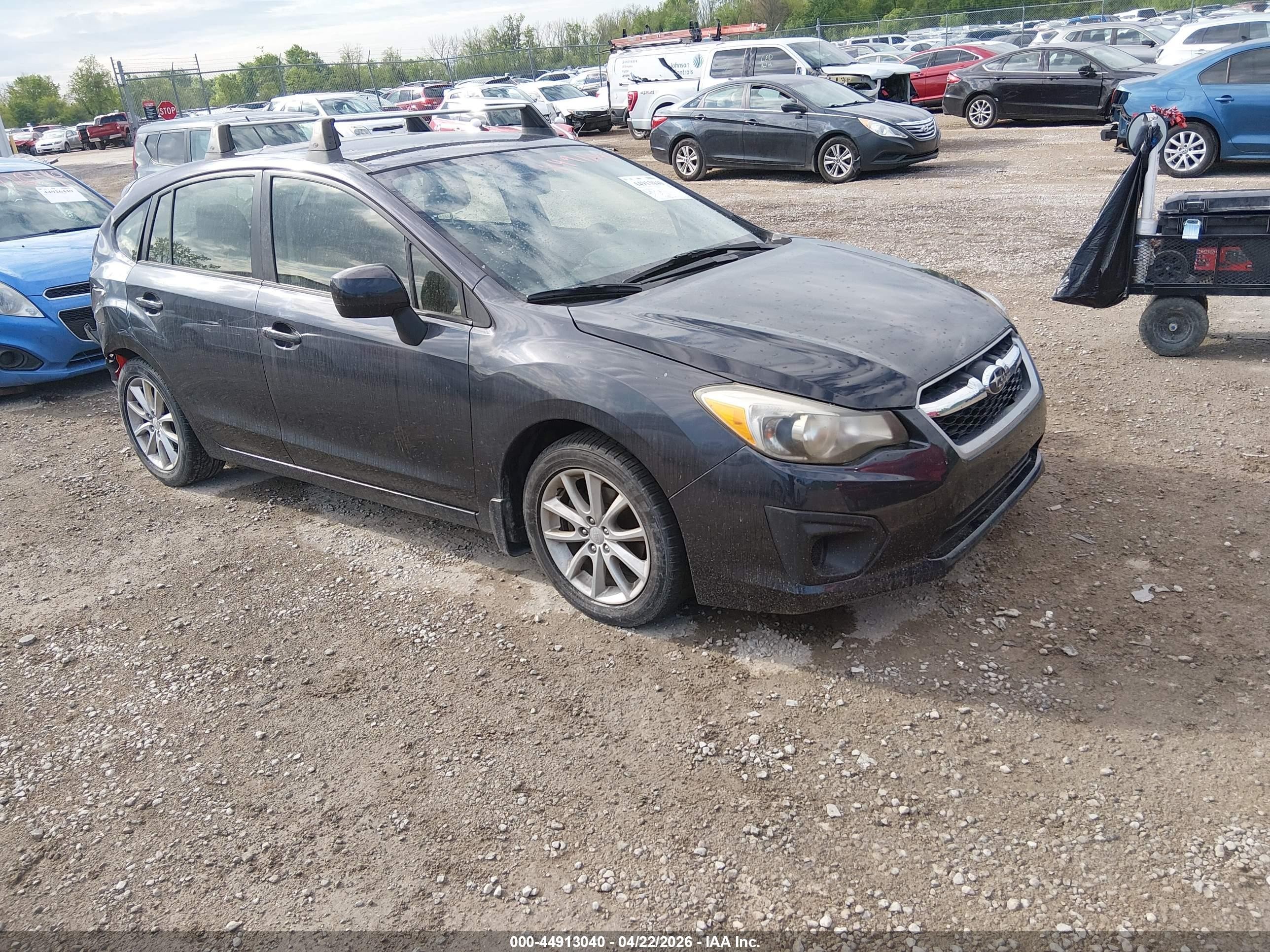 2013 Subaru Impreza 2.0i Premium Blue vin: JF1GPAC60DH208795