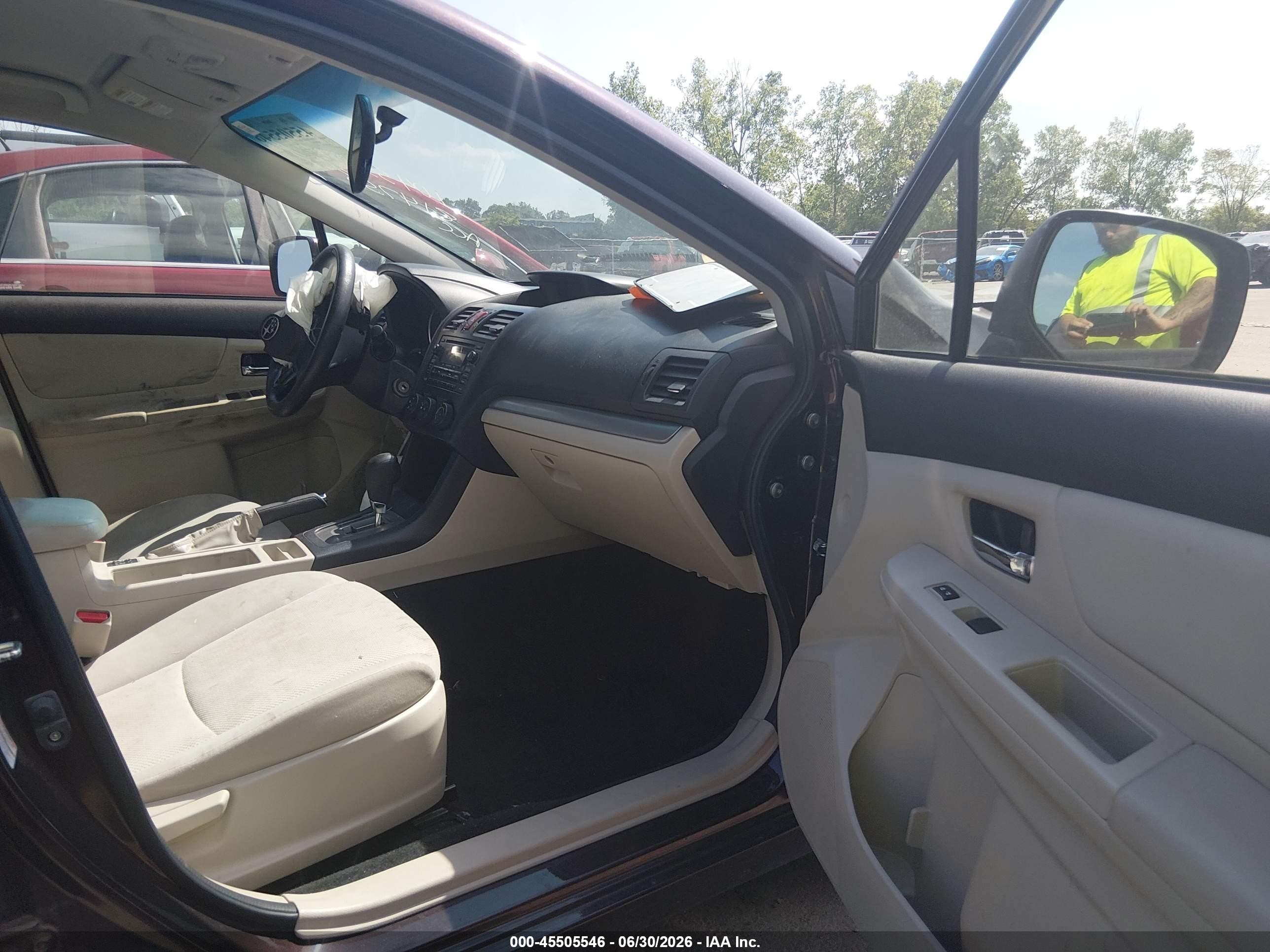 2013 Subaru Impreza 2.0i Premium Purple vin: JF1GPAC60DH814758