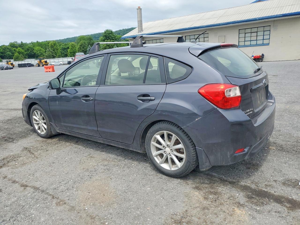2014 Subaru Impreza Premium Серый vin: JF1GPAC60E8228479