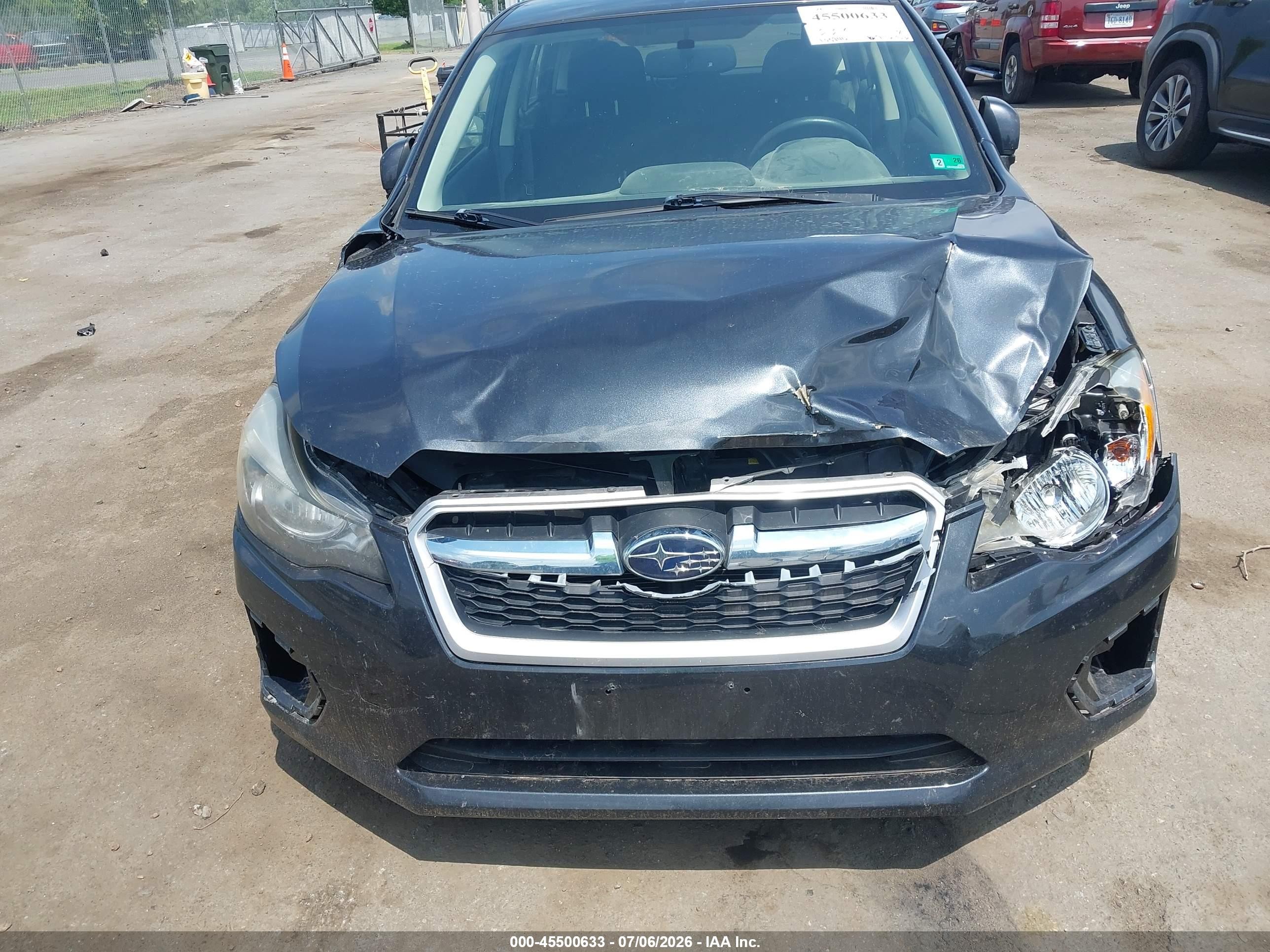 2014 Subaru Impreza 2.0i Premium Blue vin: JF1GPAC60E8274121