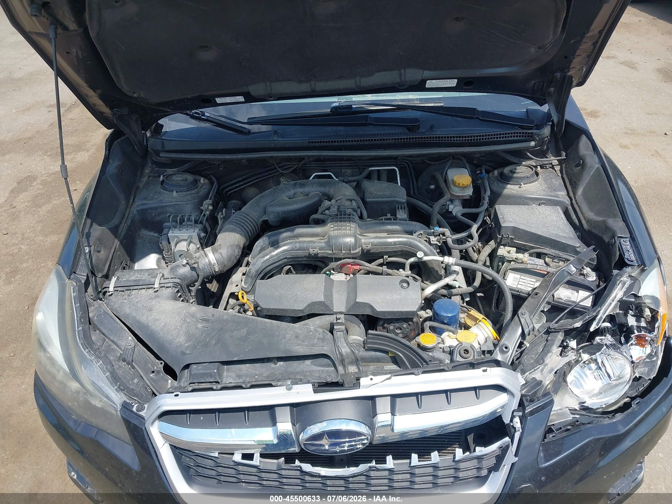 2014 Subaru Impreza 2.0i Premium Blue vin: JF1GPAC60E8274121