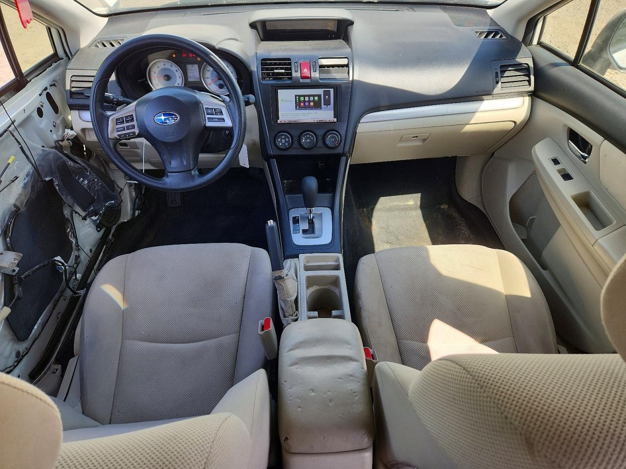 2014 Subaru Impreza Premium Белый vin: JF1GPAC60E8326329