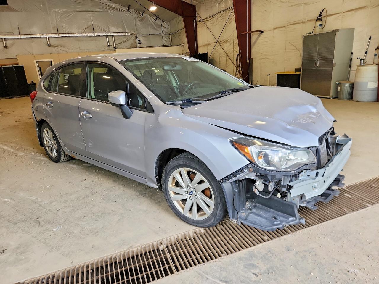 2015 Subaru Impreza Premium Silver vin: JF1GPAC60F8220951