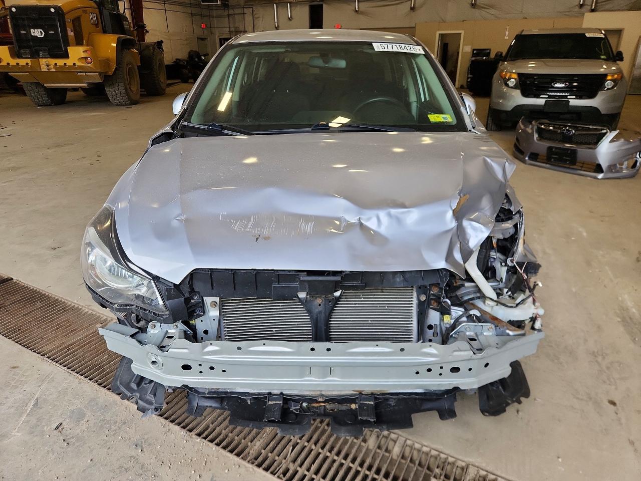 2015 Subaru Impreza Premium Silver vin: JF1GPAC60F8220951