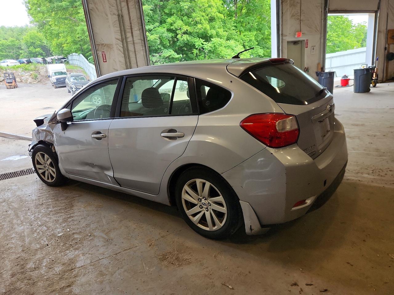 2015 Subaru Impreza Premium Silver vin: JF1GPAC60F8220951