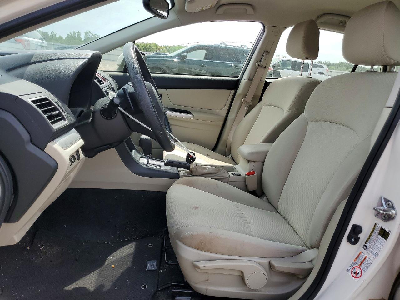2015 Subaru Impreza Premium White vin: JF1GPAC60F8274170