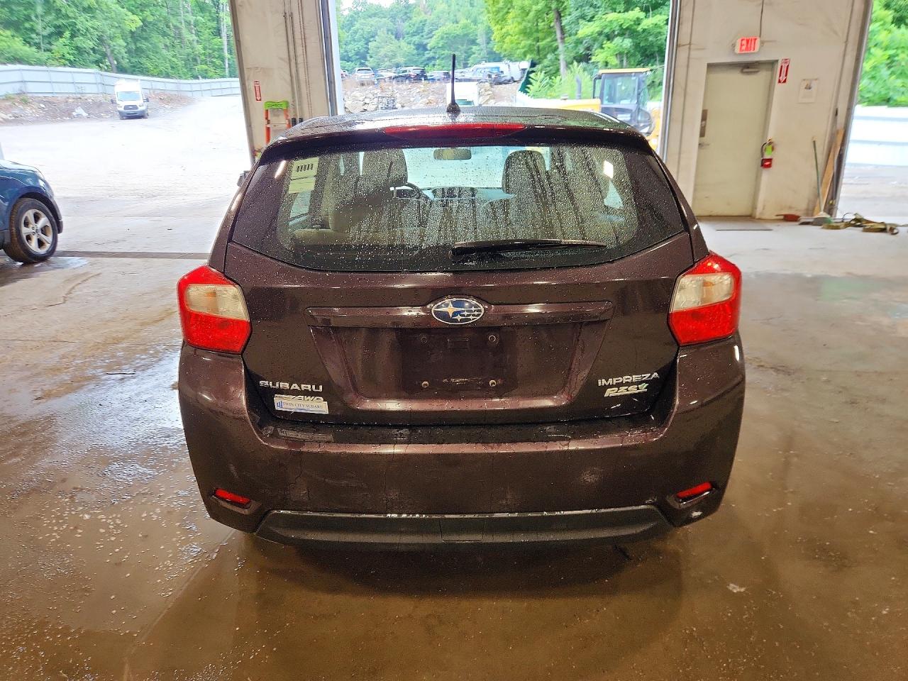 2012 Subaru Impreza Premium Brown vin: JF1GPAC61CH216676