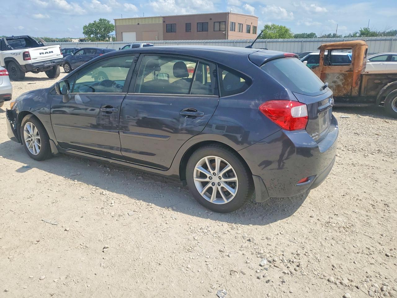 2013 Subaru Impreza Premium Серый vin: JF1GPAC61DH200463