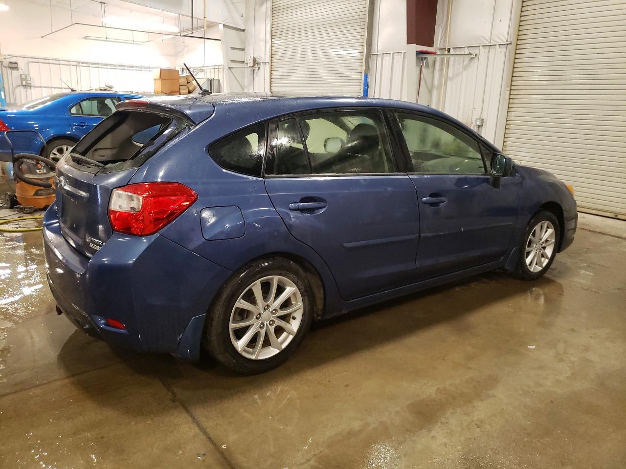 2013 Subaru Impreza 2.0 I Awd Blue vin: JF1GPAC61DH210765