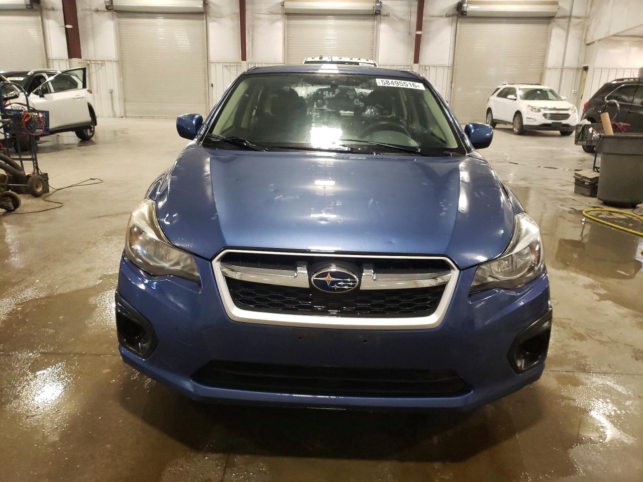 2013 Subaru Impreza 2.0 I Awd Blue vin: JF1GPAC61DH210765