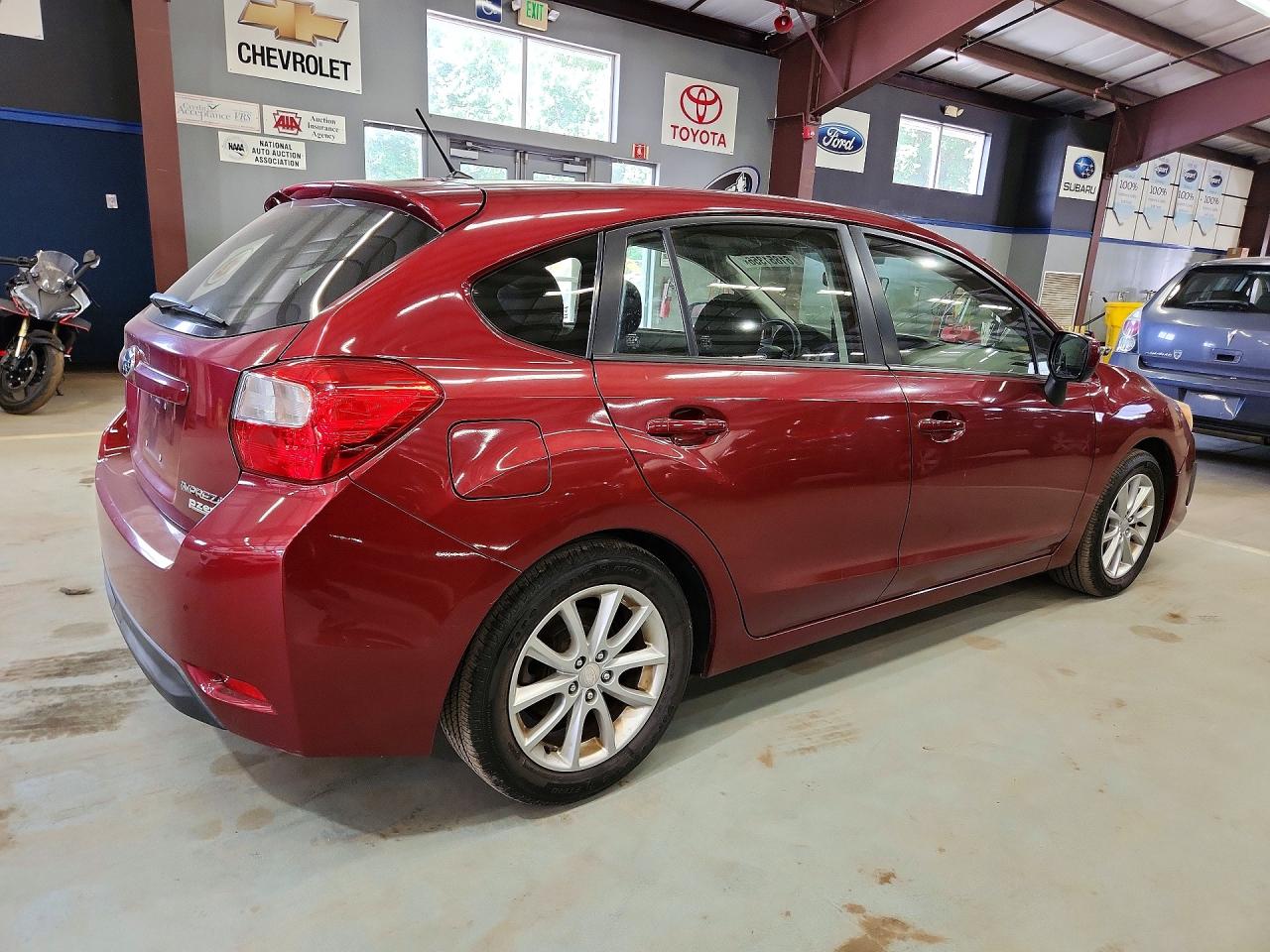 2013 Subaru Impreza Premium Red vin: JF1GPAC61DH812551
